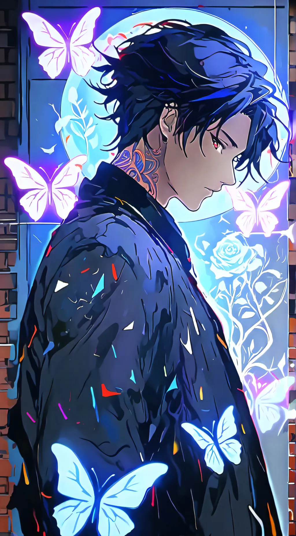 ai character: 🌌Rikku🌌 background