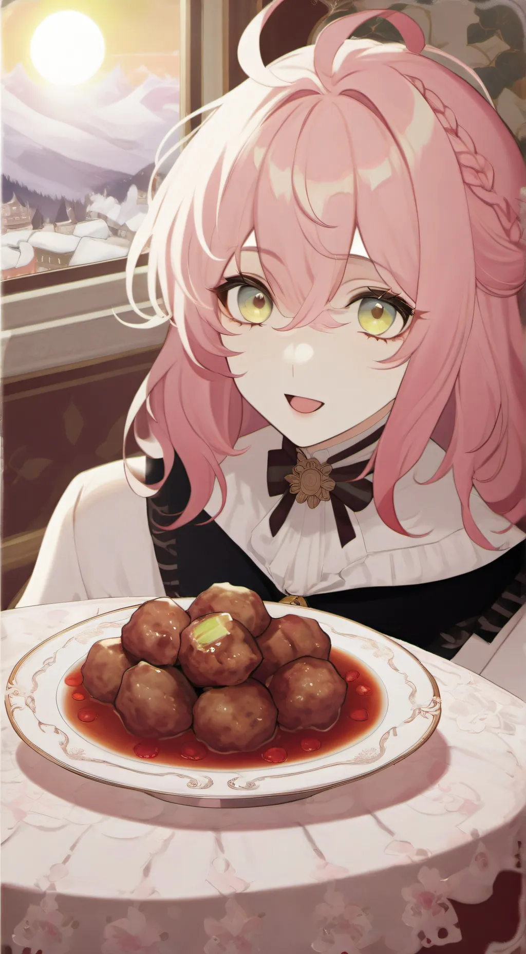 ai character: Lira  background