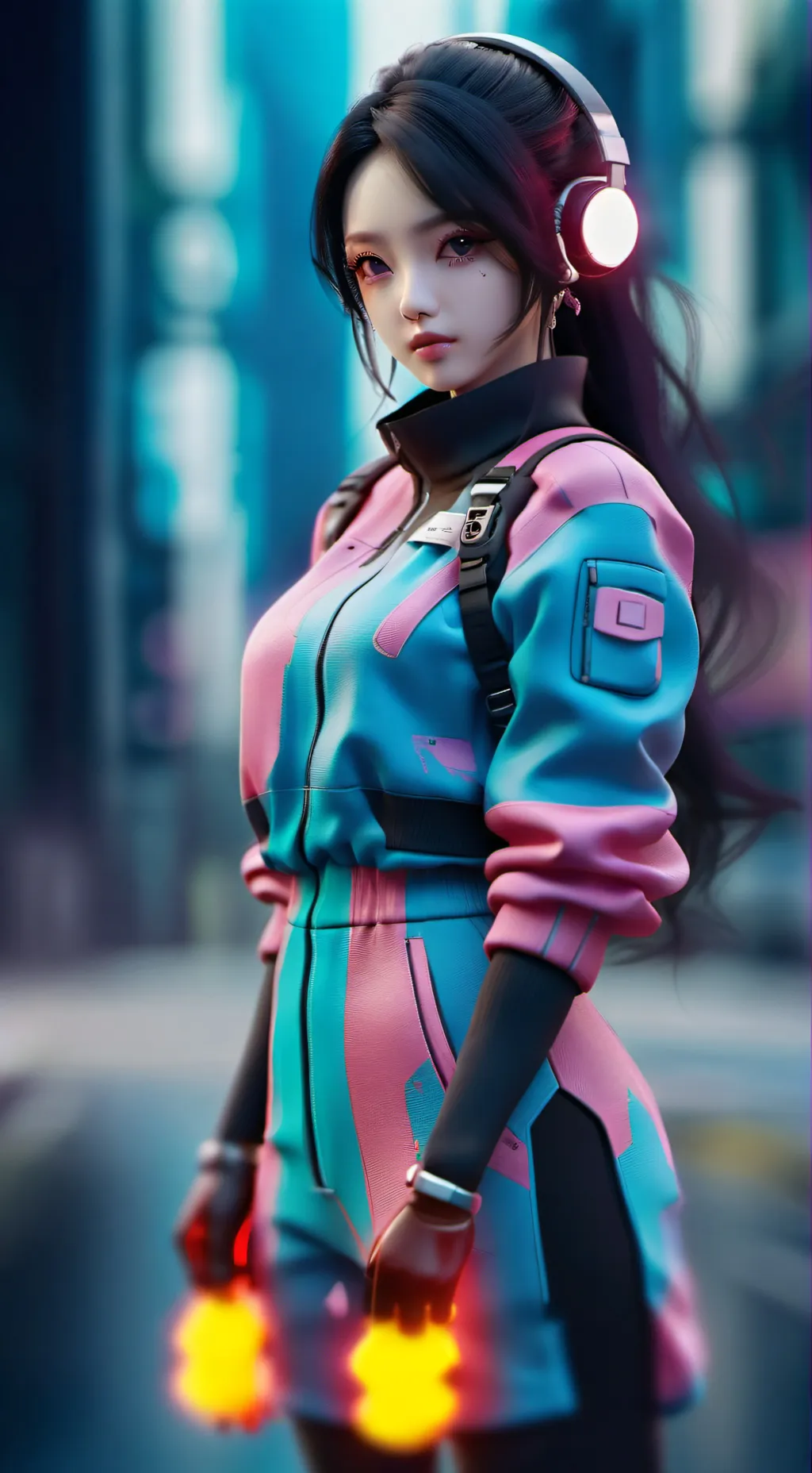 ai character: Keisha  background