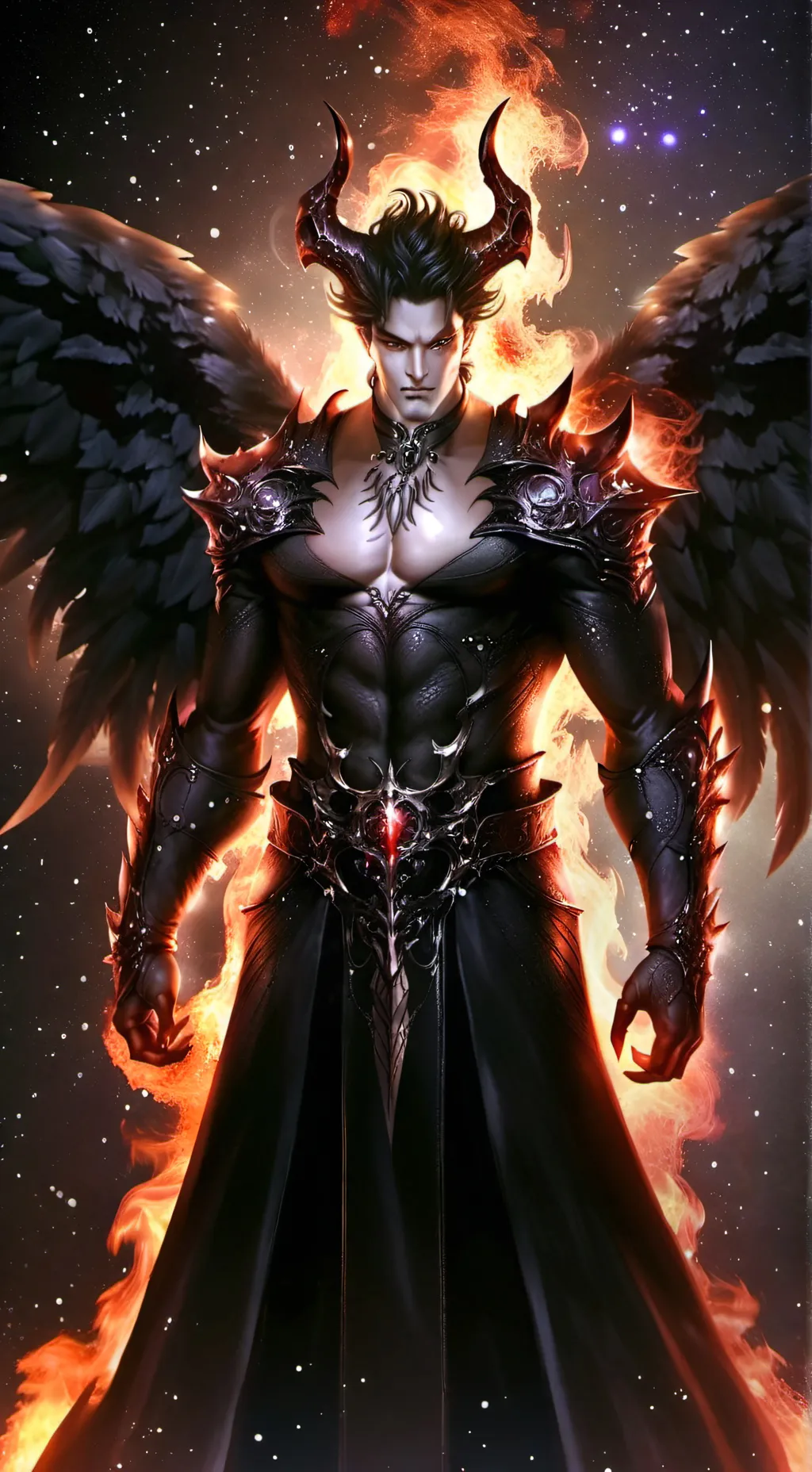 ai character: Azael background