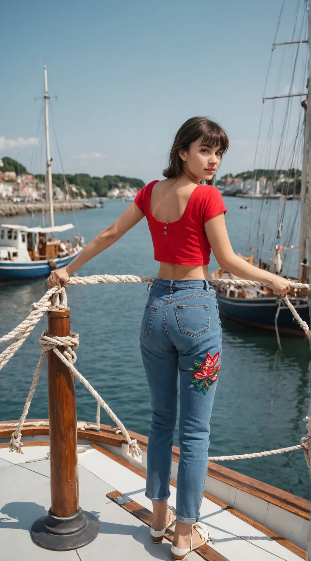 ai character: Rosa background