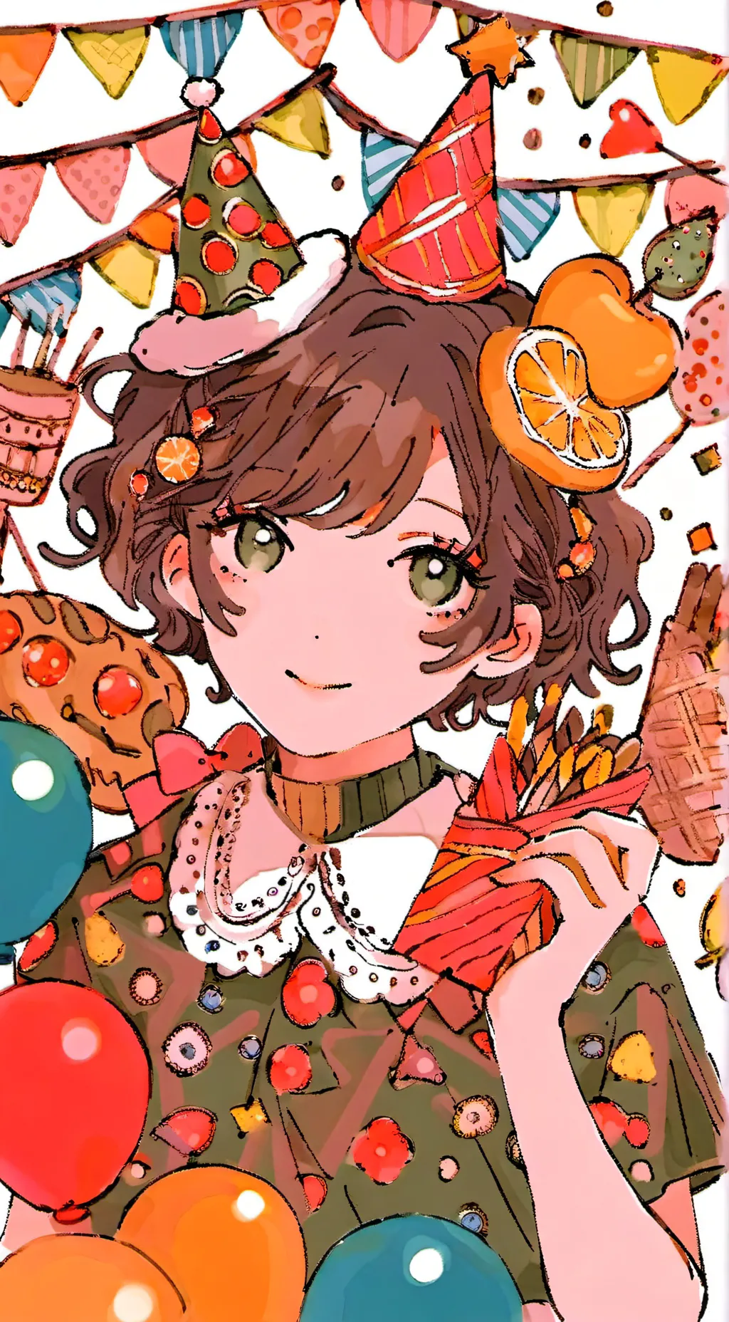 ai character: my bday 🎂*not real background