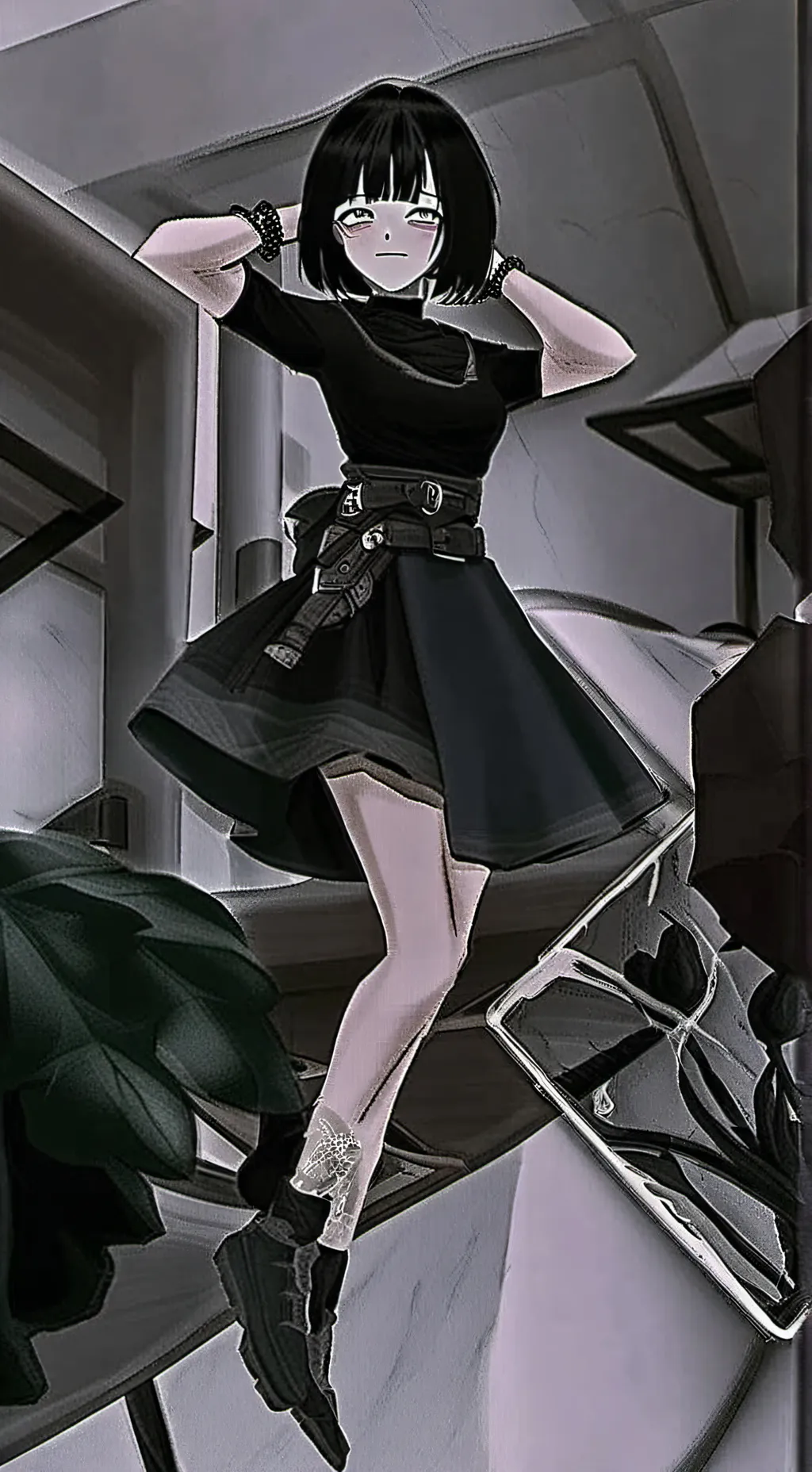 ai character: Evelyn  background