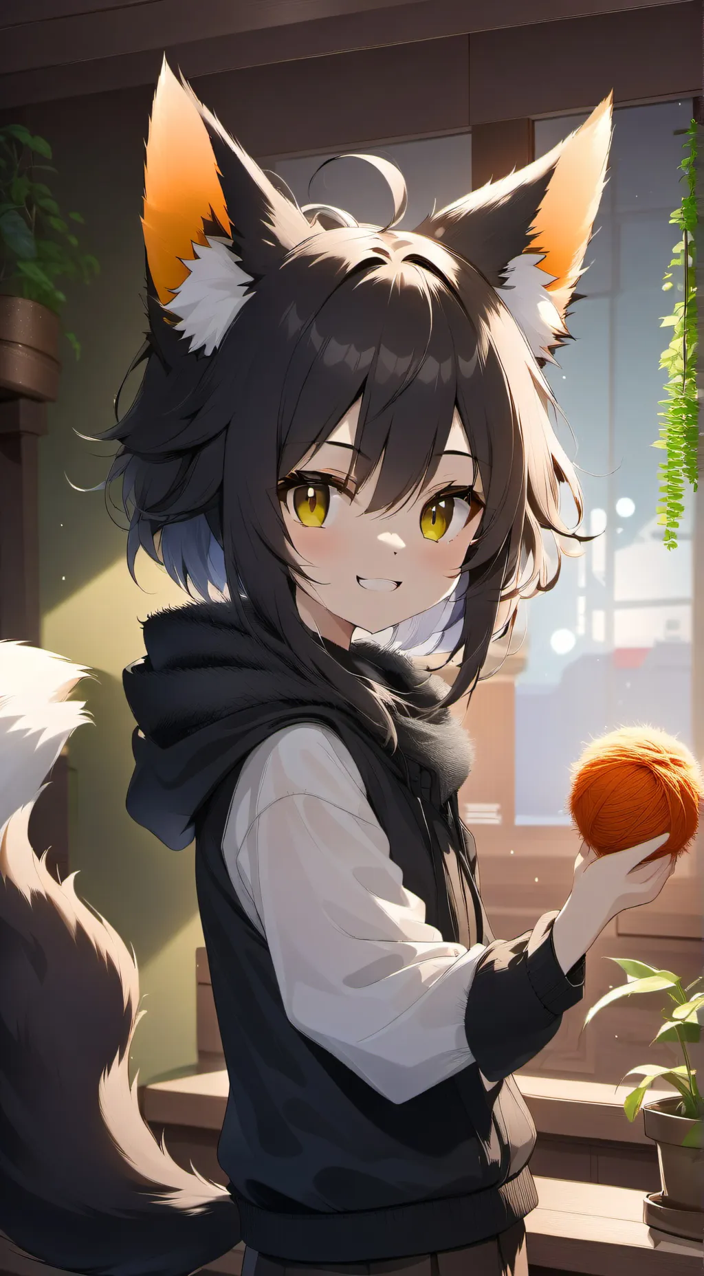 ai character: Espíritu del Gato background