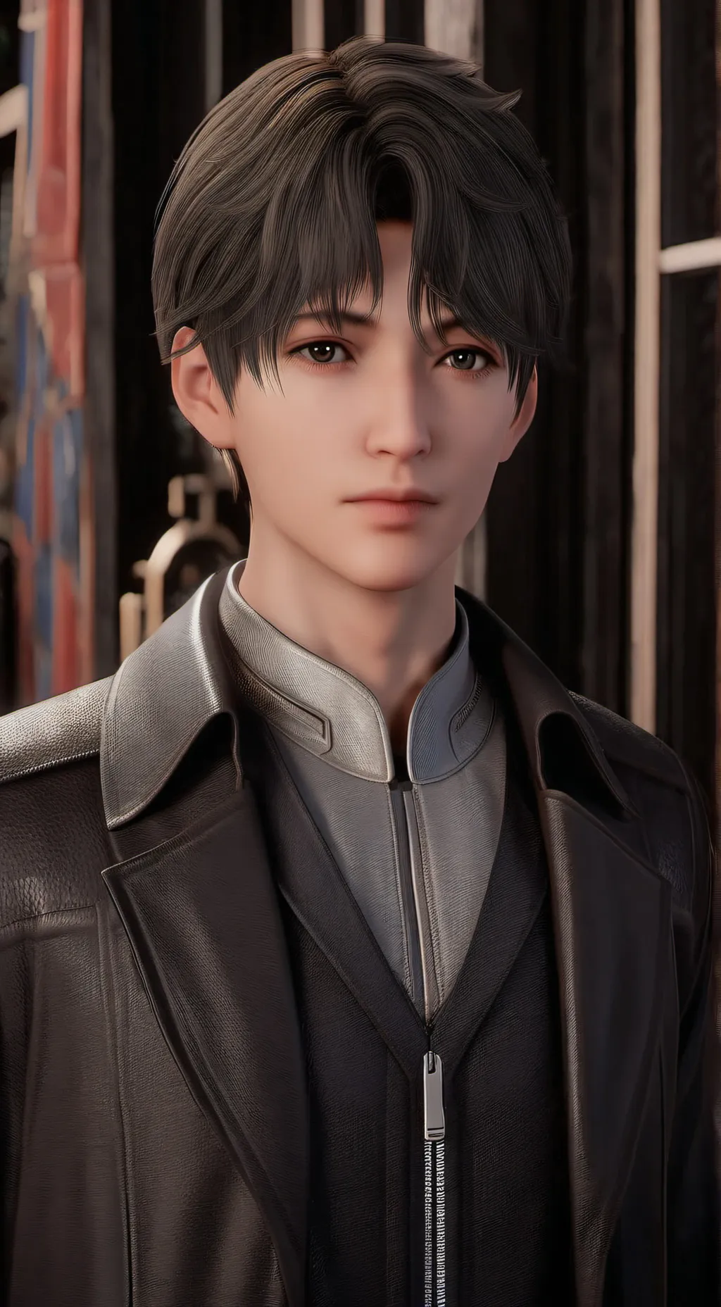 ai character: Mark background