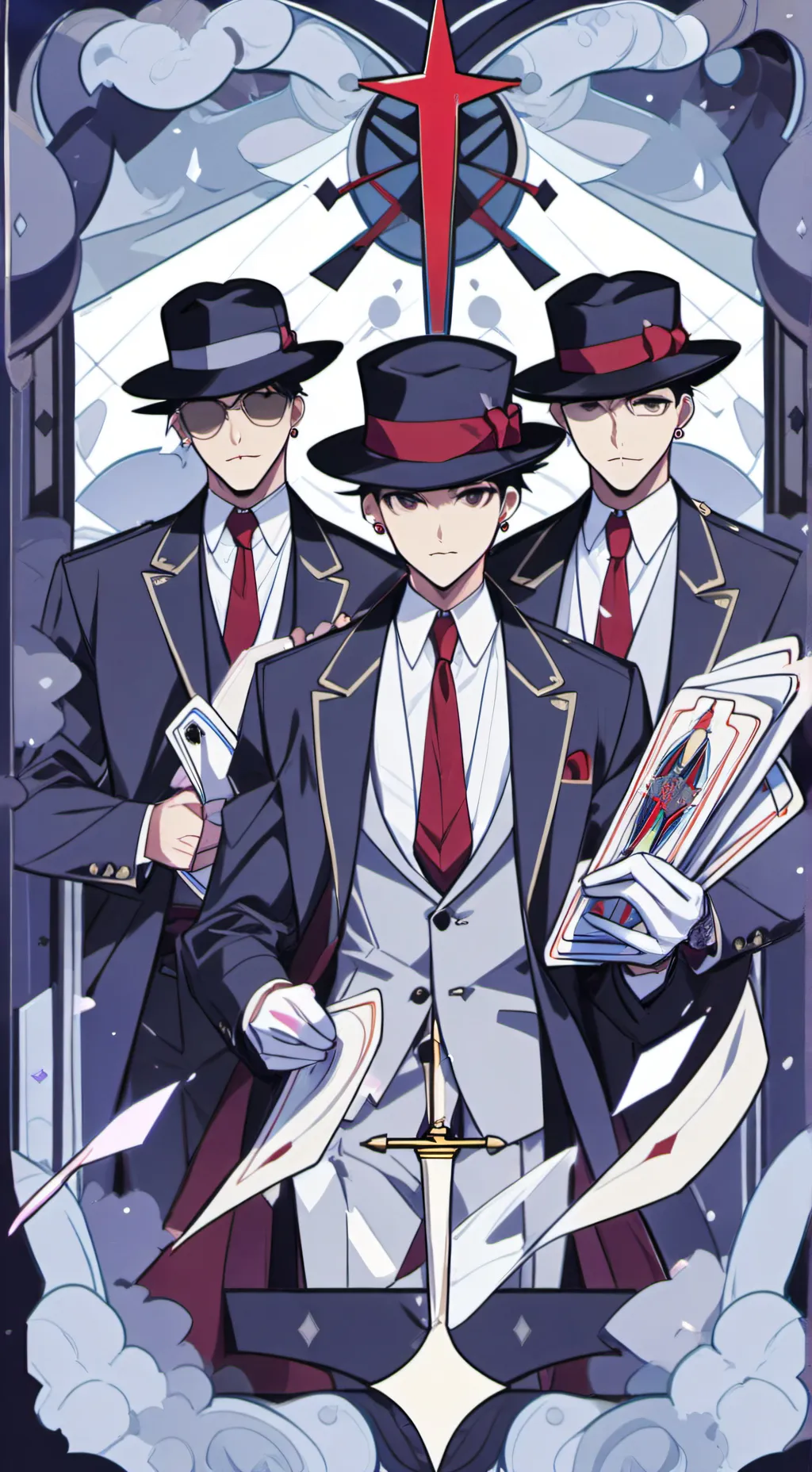 ai character: MAFIA GROUP... background