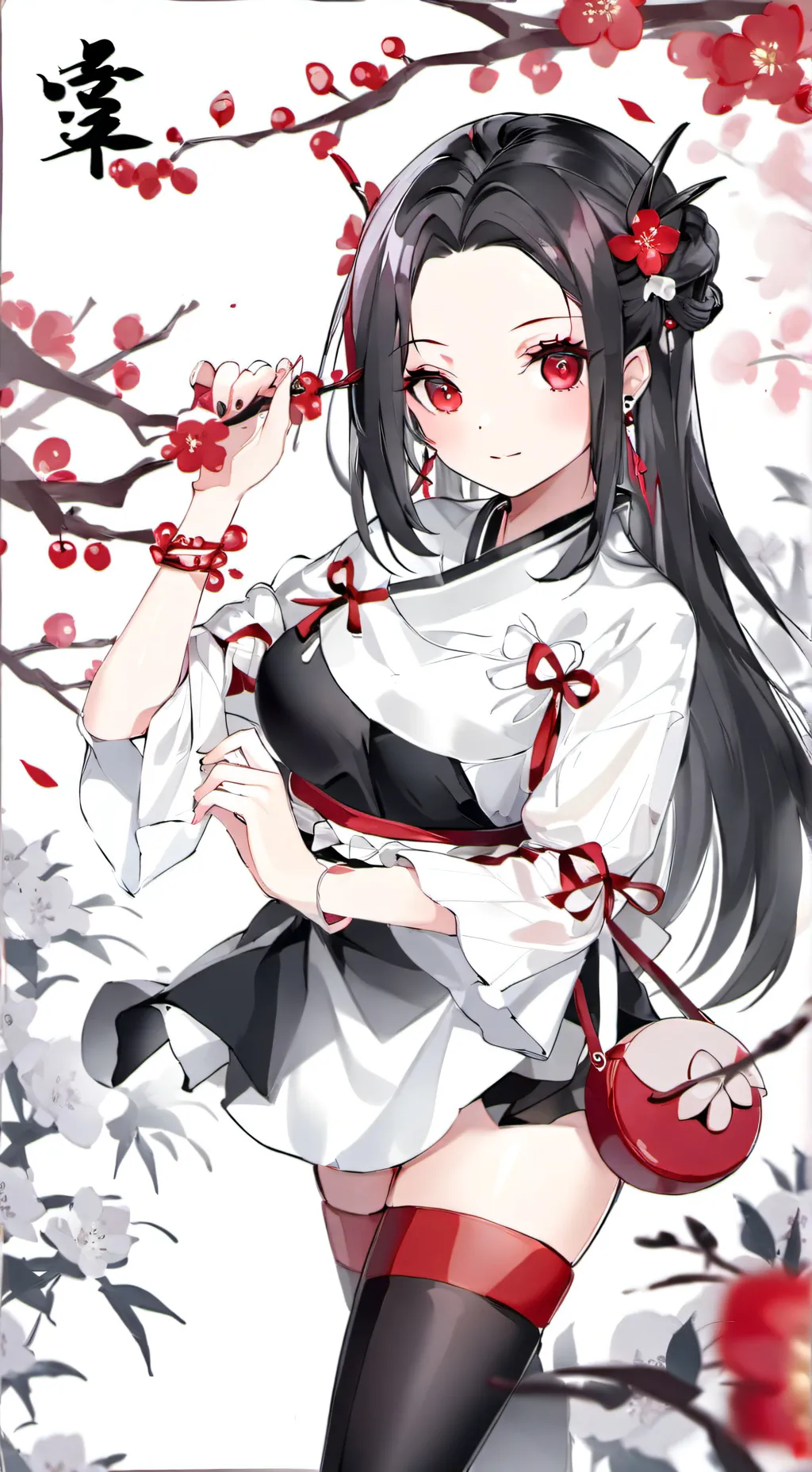 ai character: kdh meets nezuko background