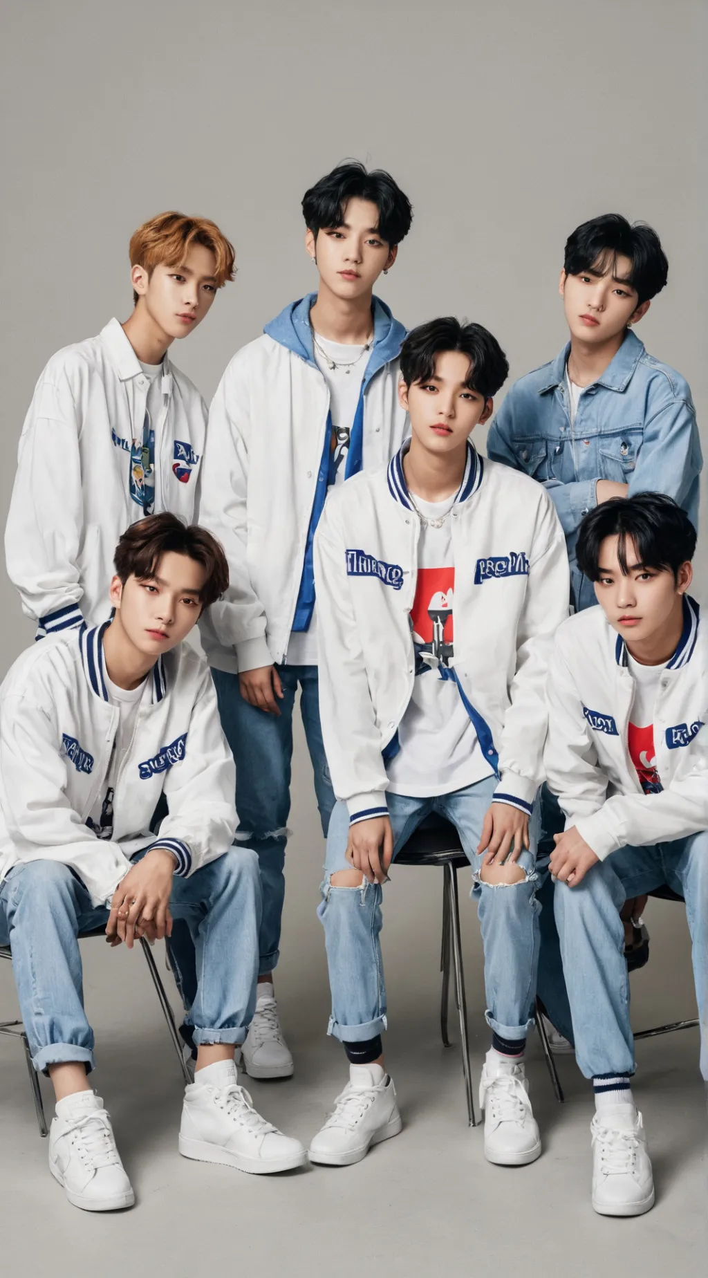 ai character: Enhypen  background