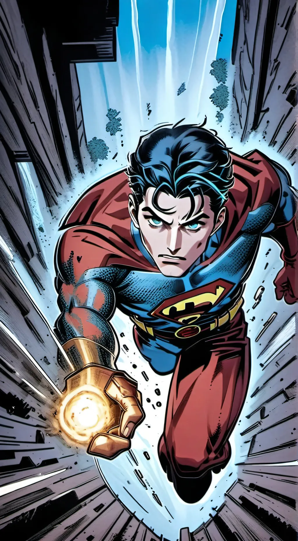 ai character: Superman background