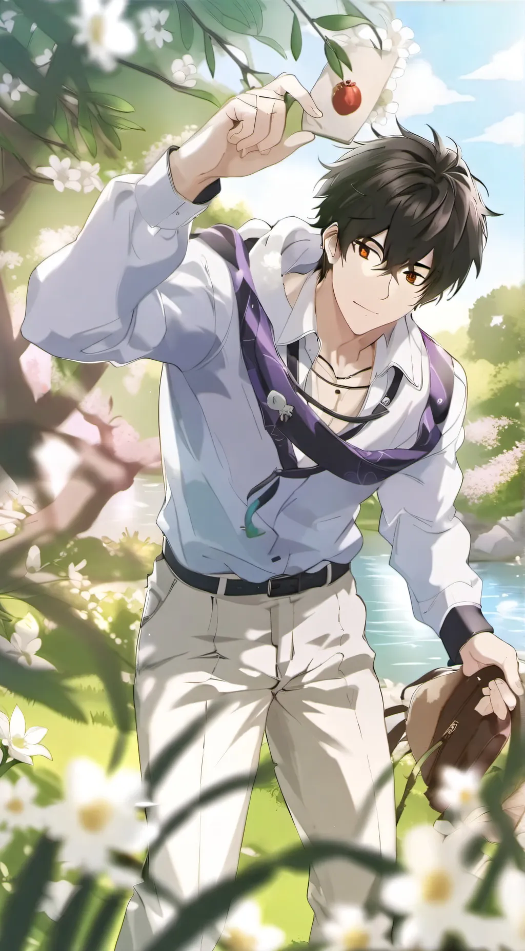 ai character: oscar background