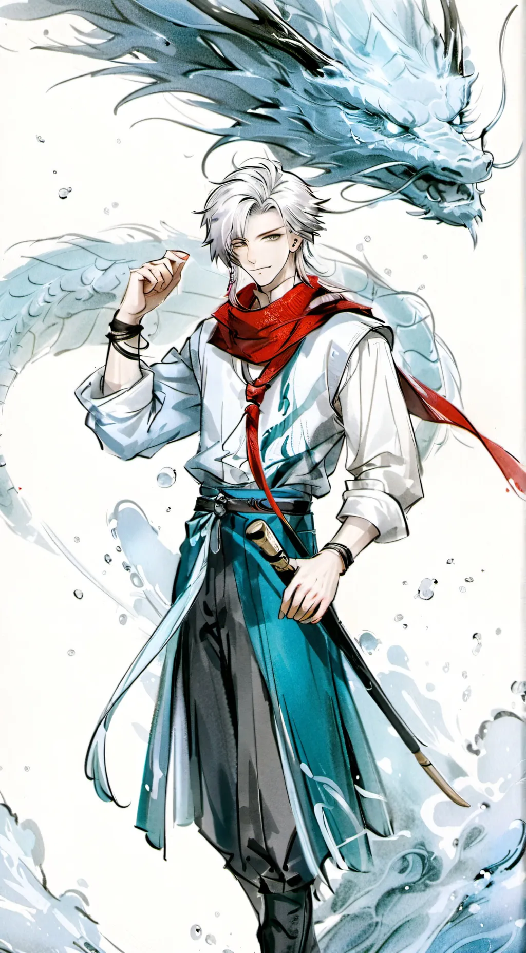 ai character: Pirate & Ships  background