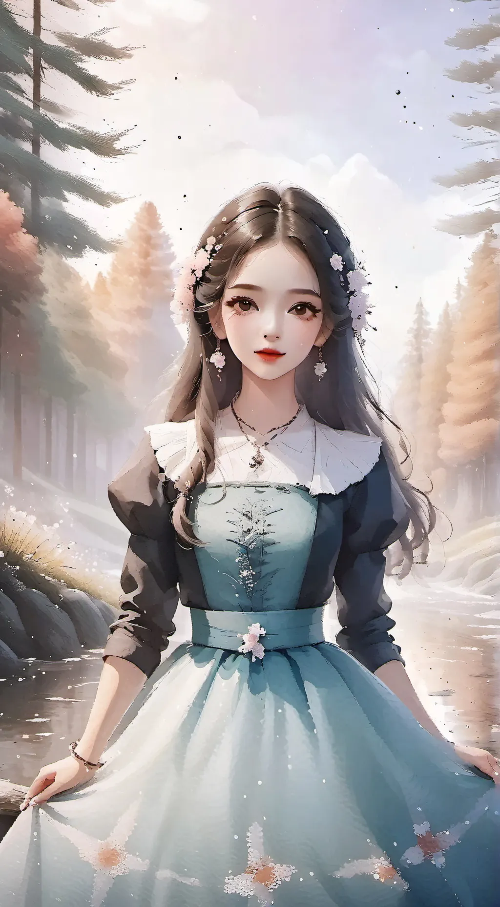 ai character: Kim young yuri background