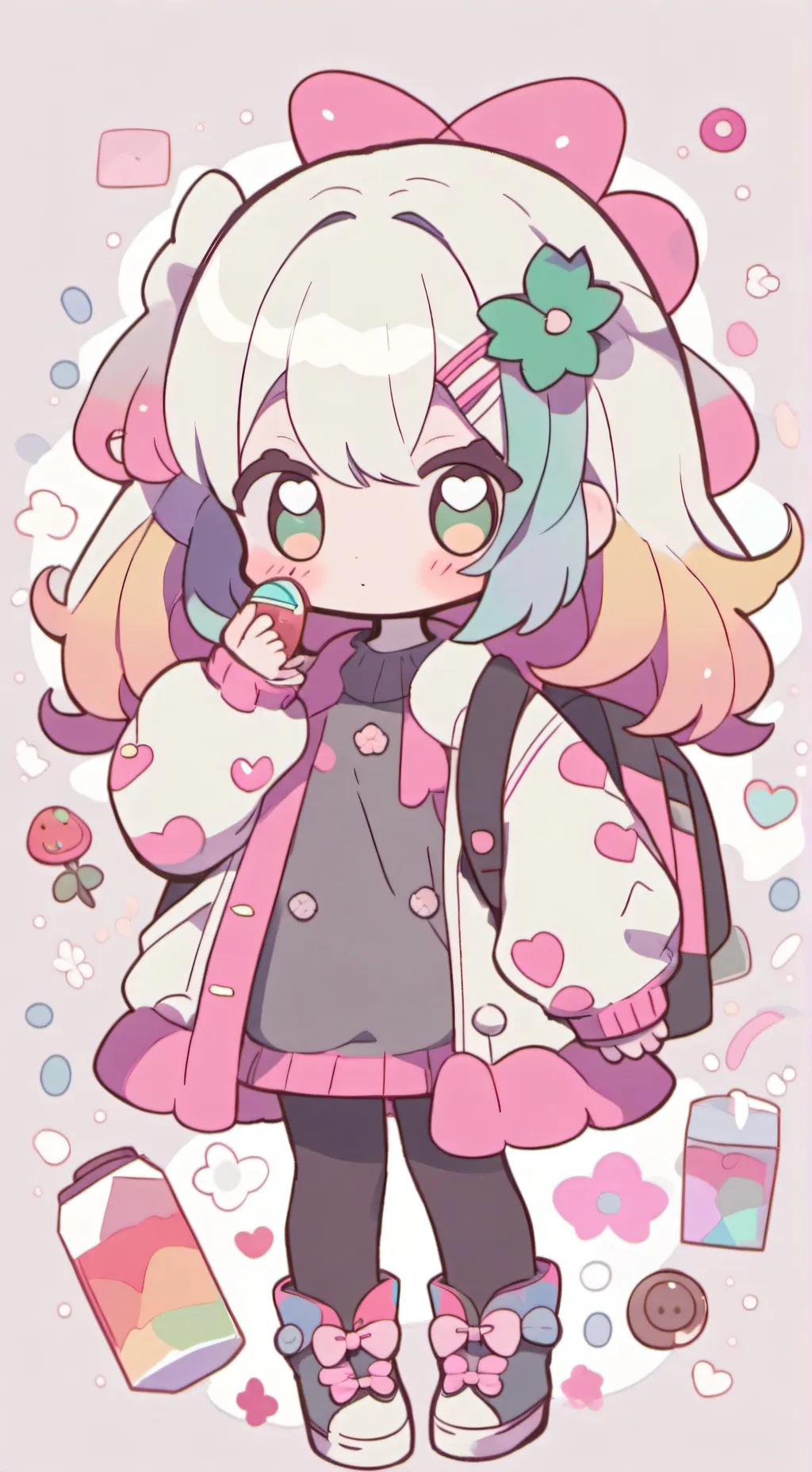 ai character: !Socks studios! background