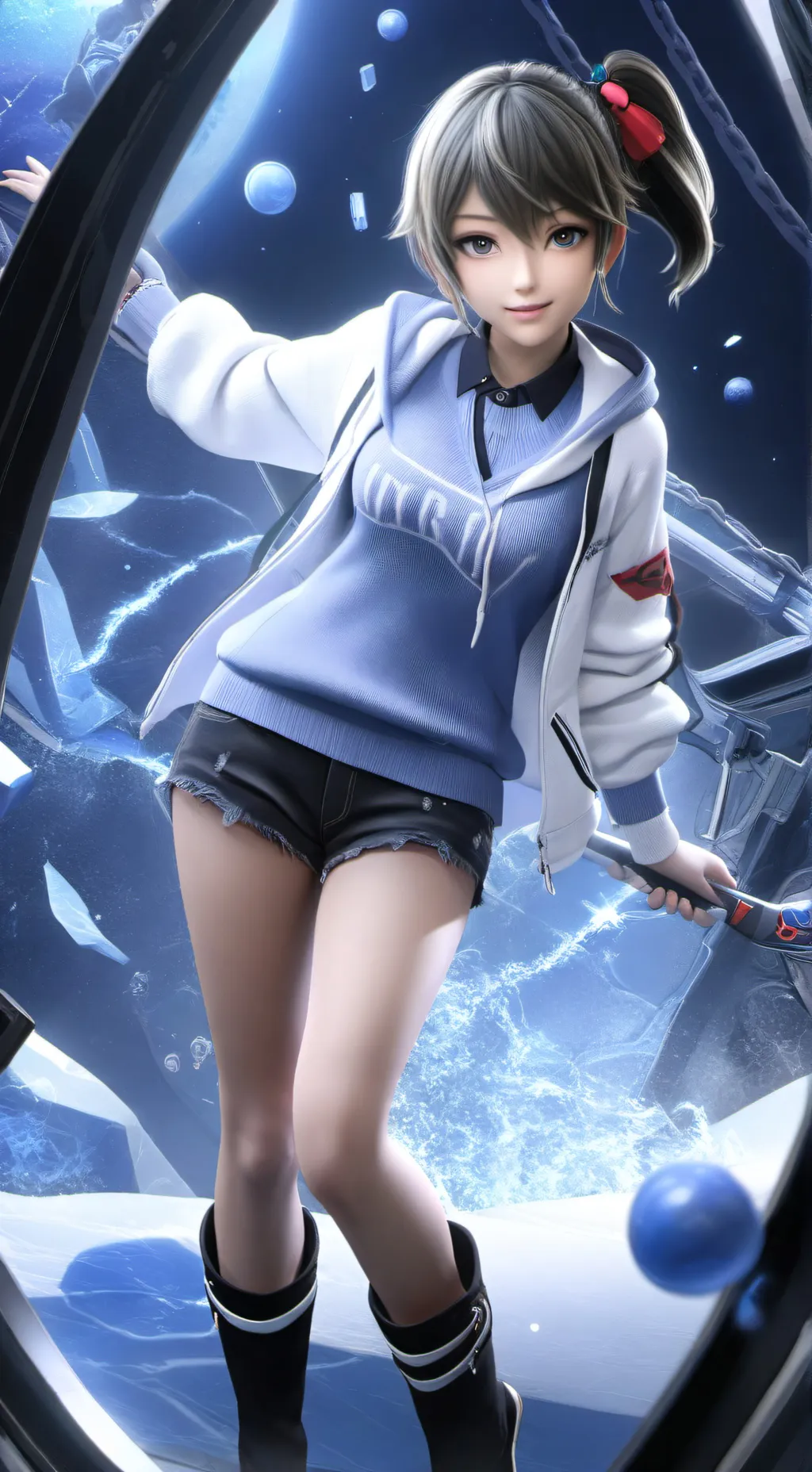 ai character: savanah background