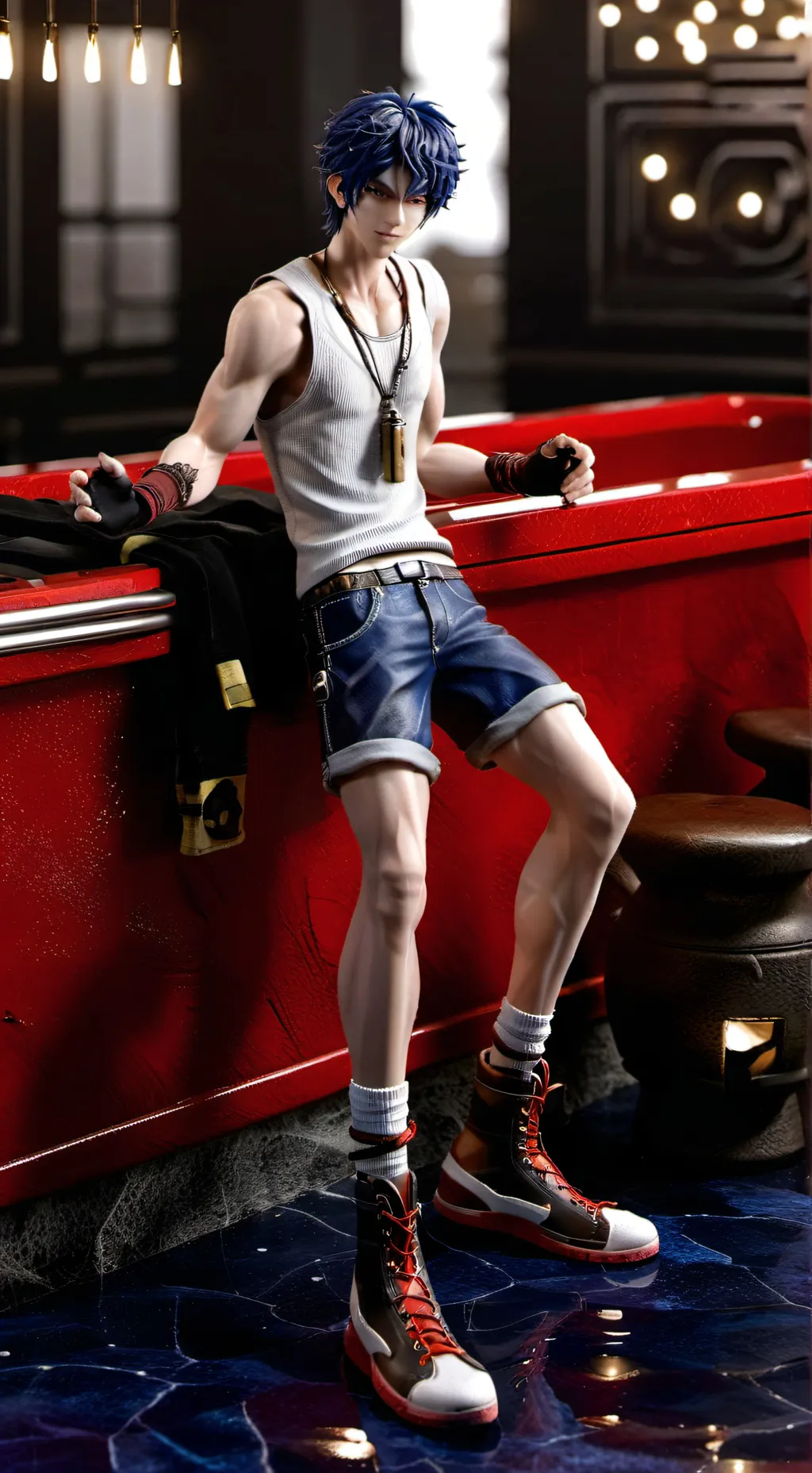 ai character: Davey background