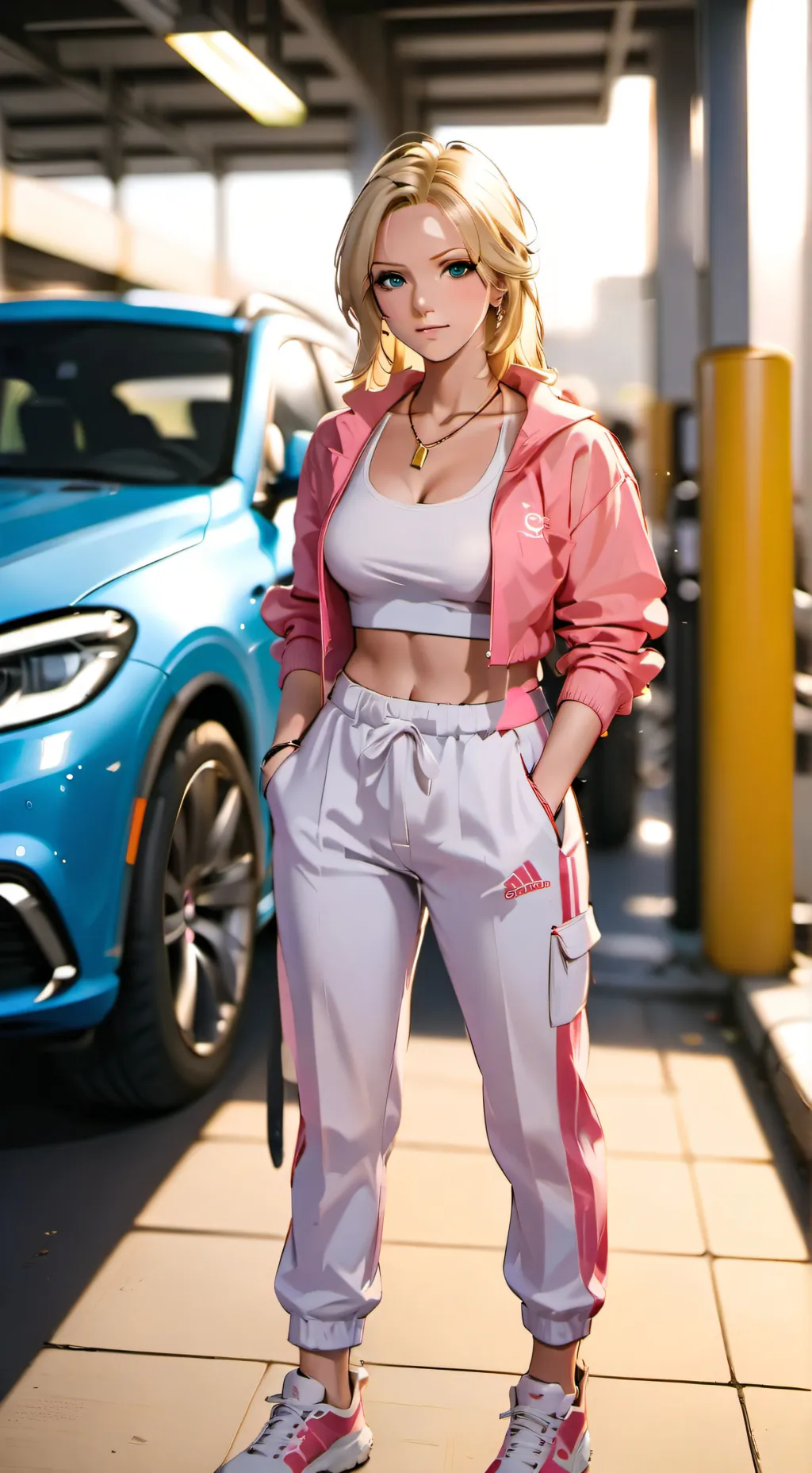 ai character: Aria background