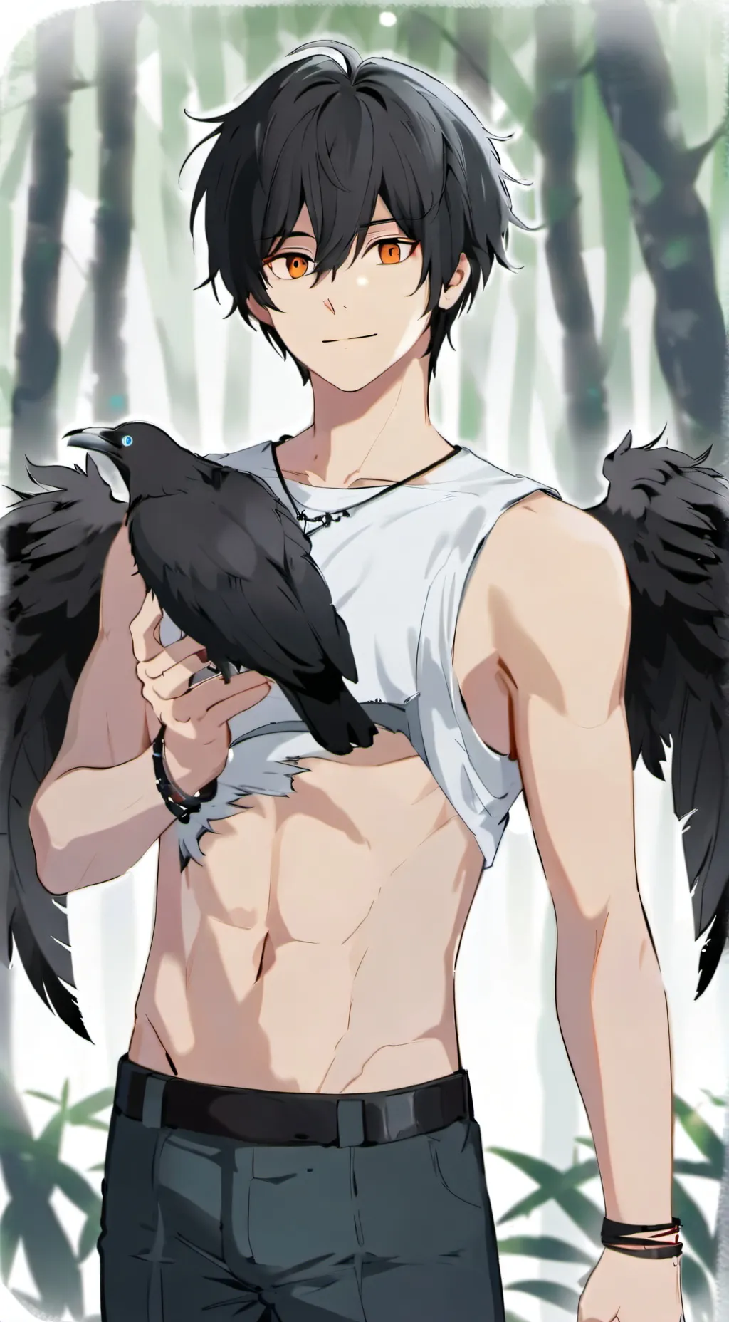 ai character: Karasu background