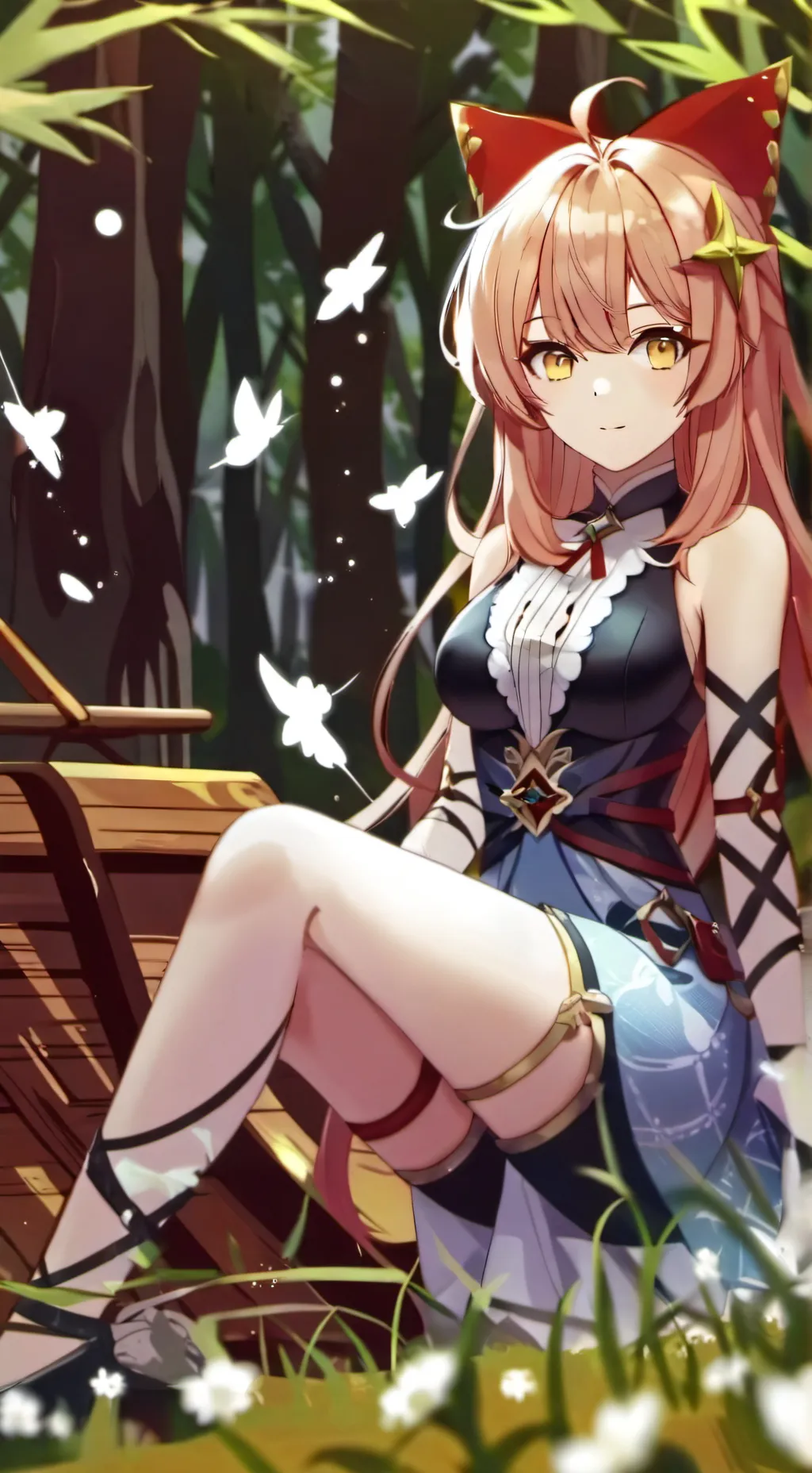 ai character: Ayla  background