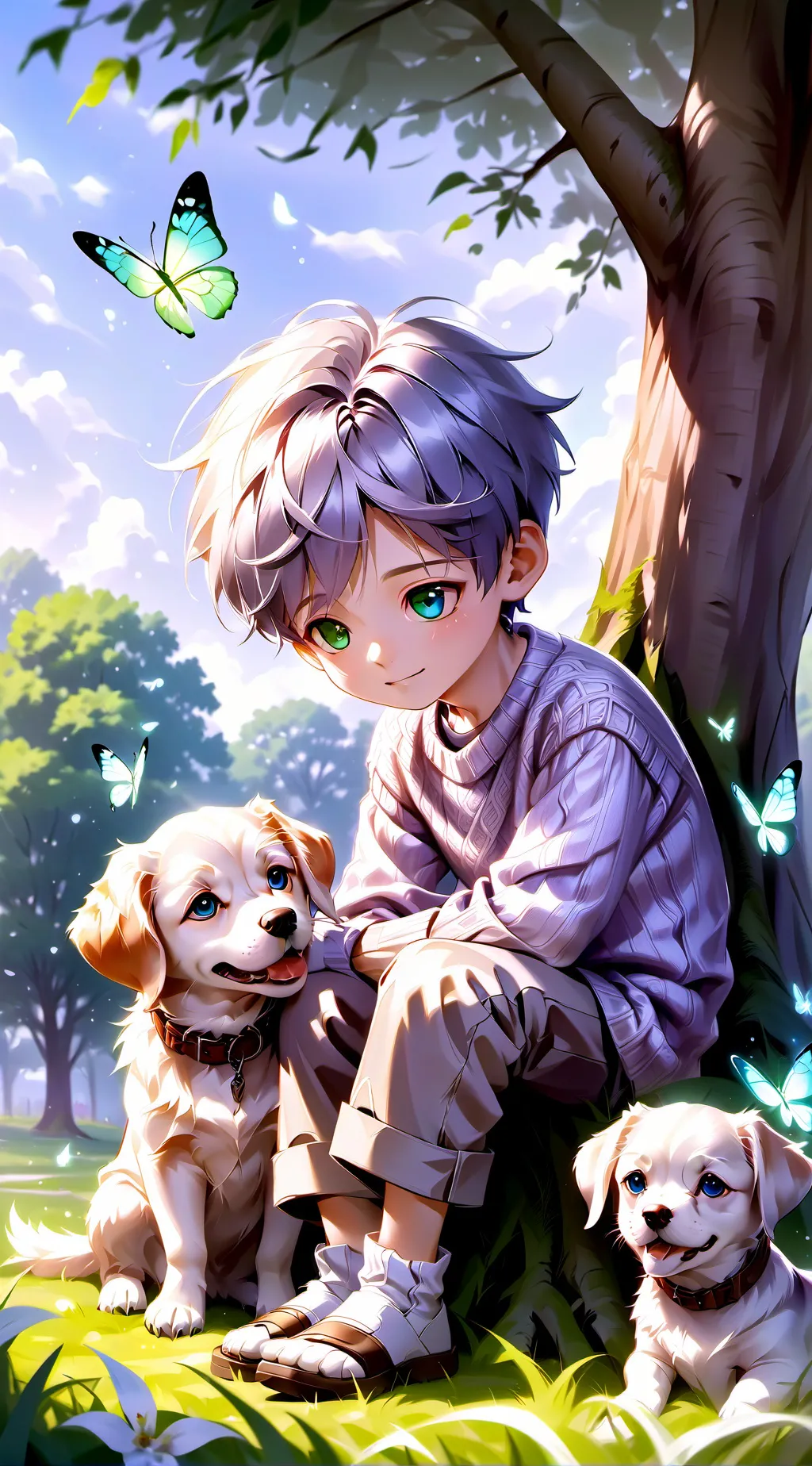 ai character: Alex background