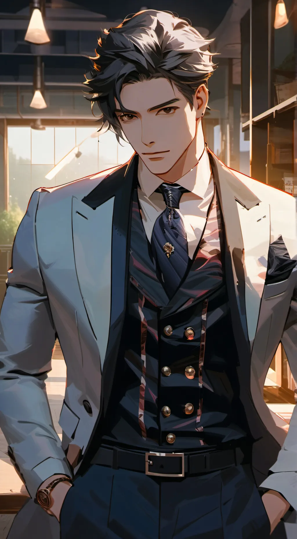 ai character: Carnelian background