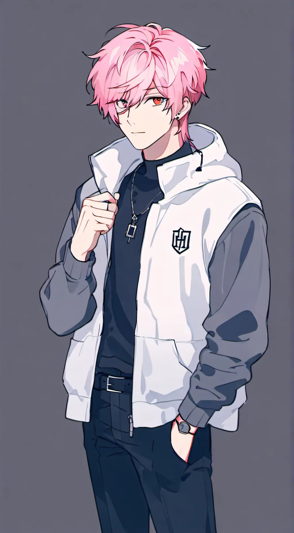 ai character: Harvey Hervington  background