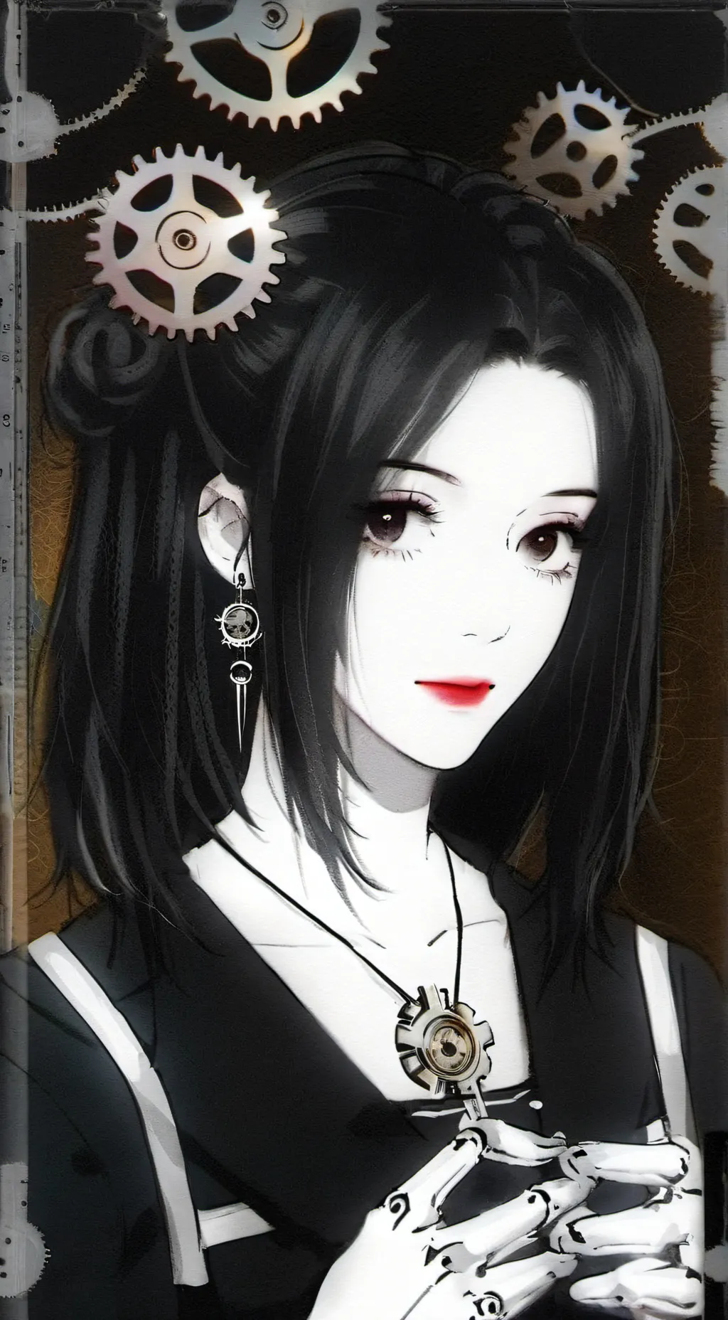 ai character: Harmony background