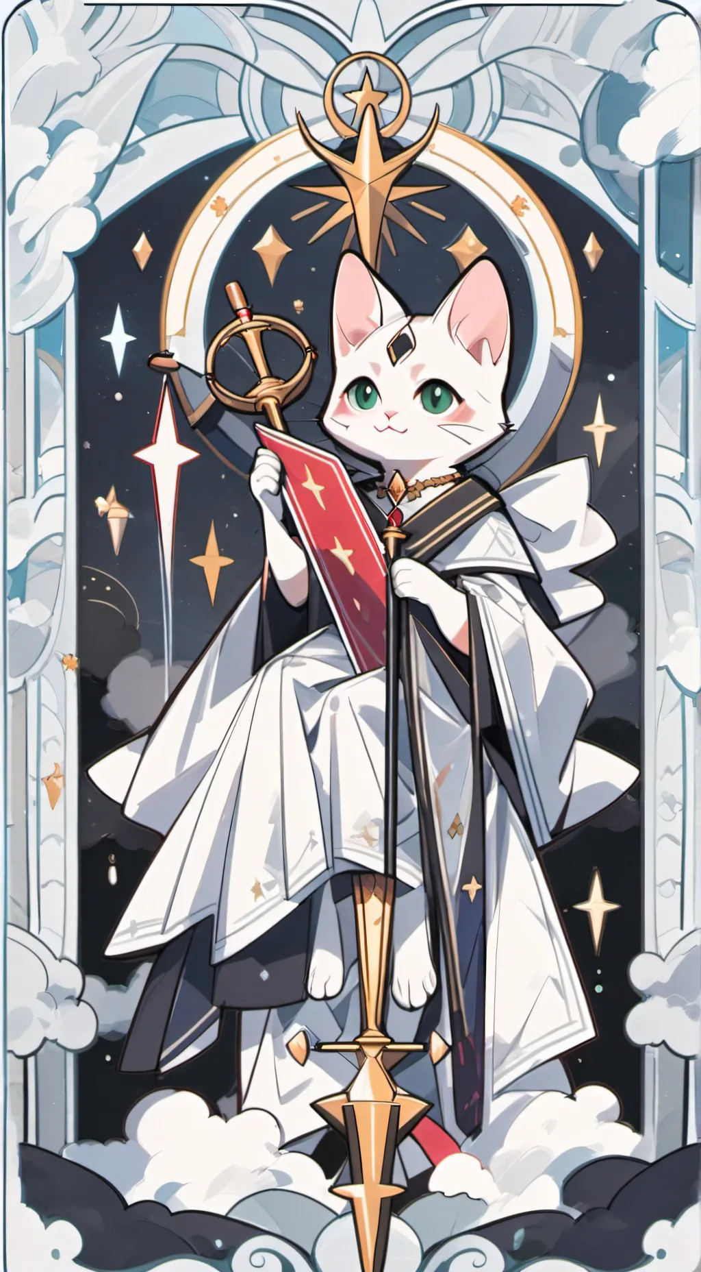 ai character: dw in galaxy view! background