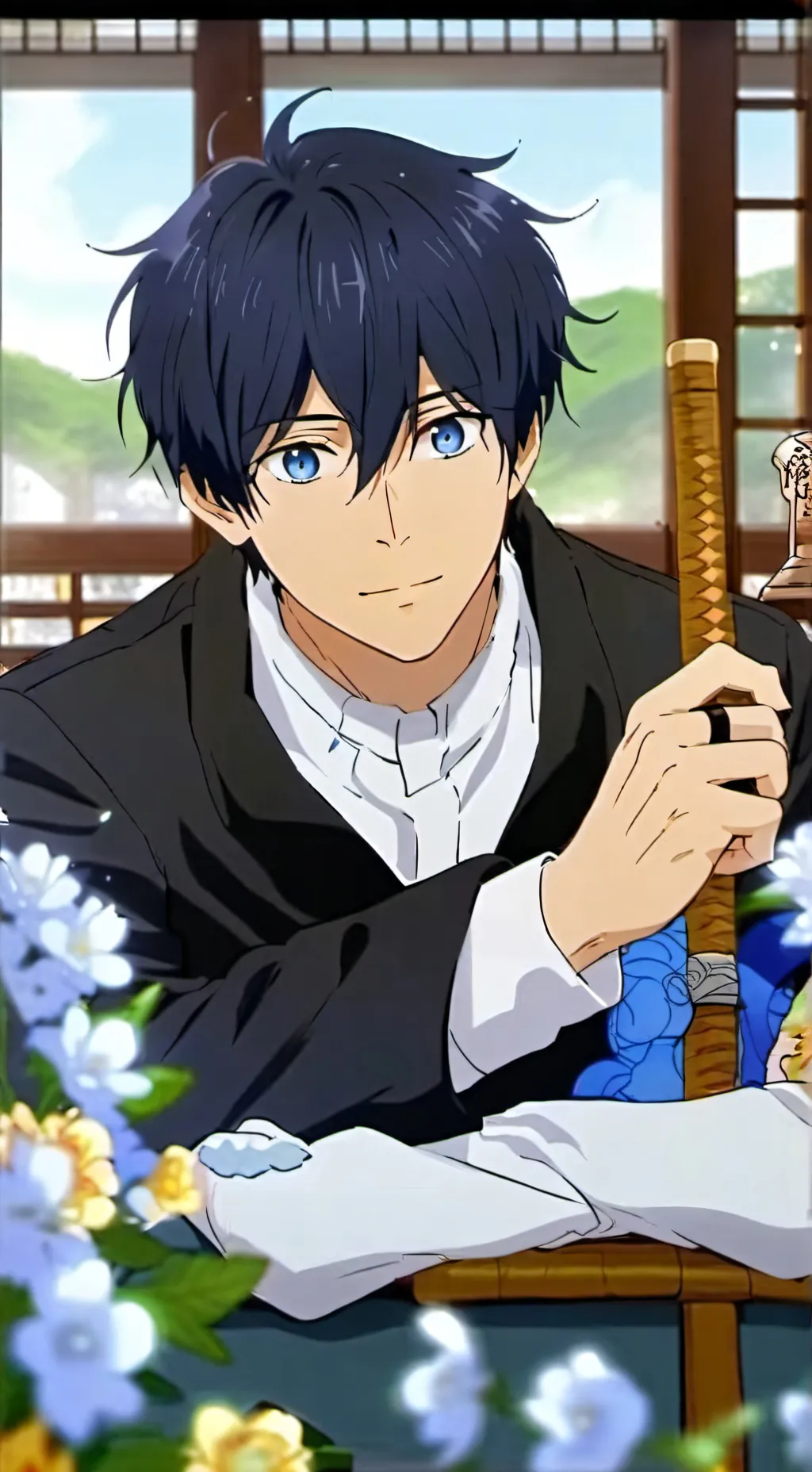 ai character: eathen background