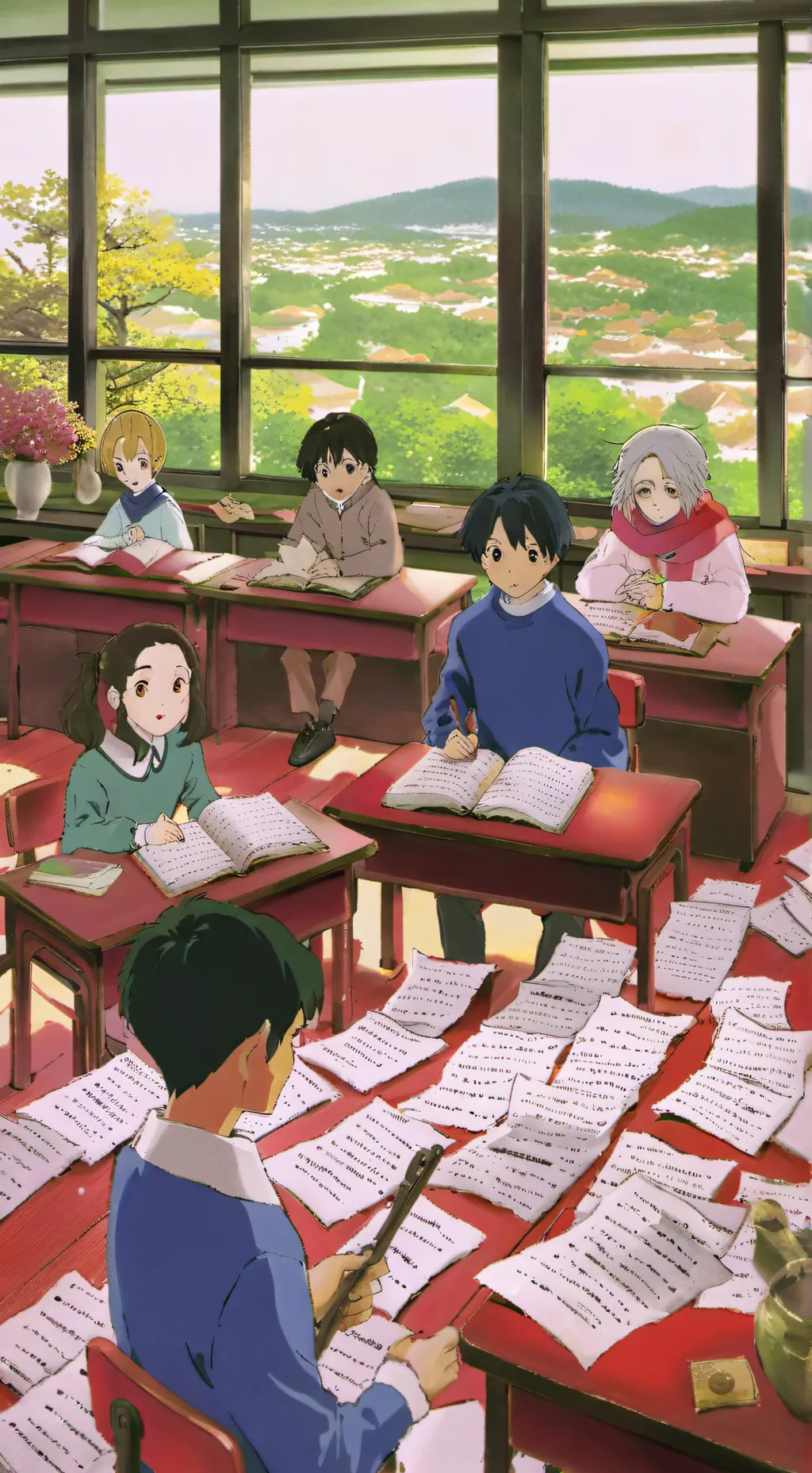 ai character: MHA WHATS YOUR GPA background