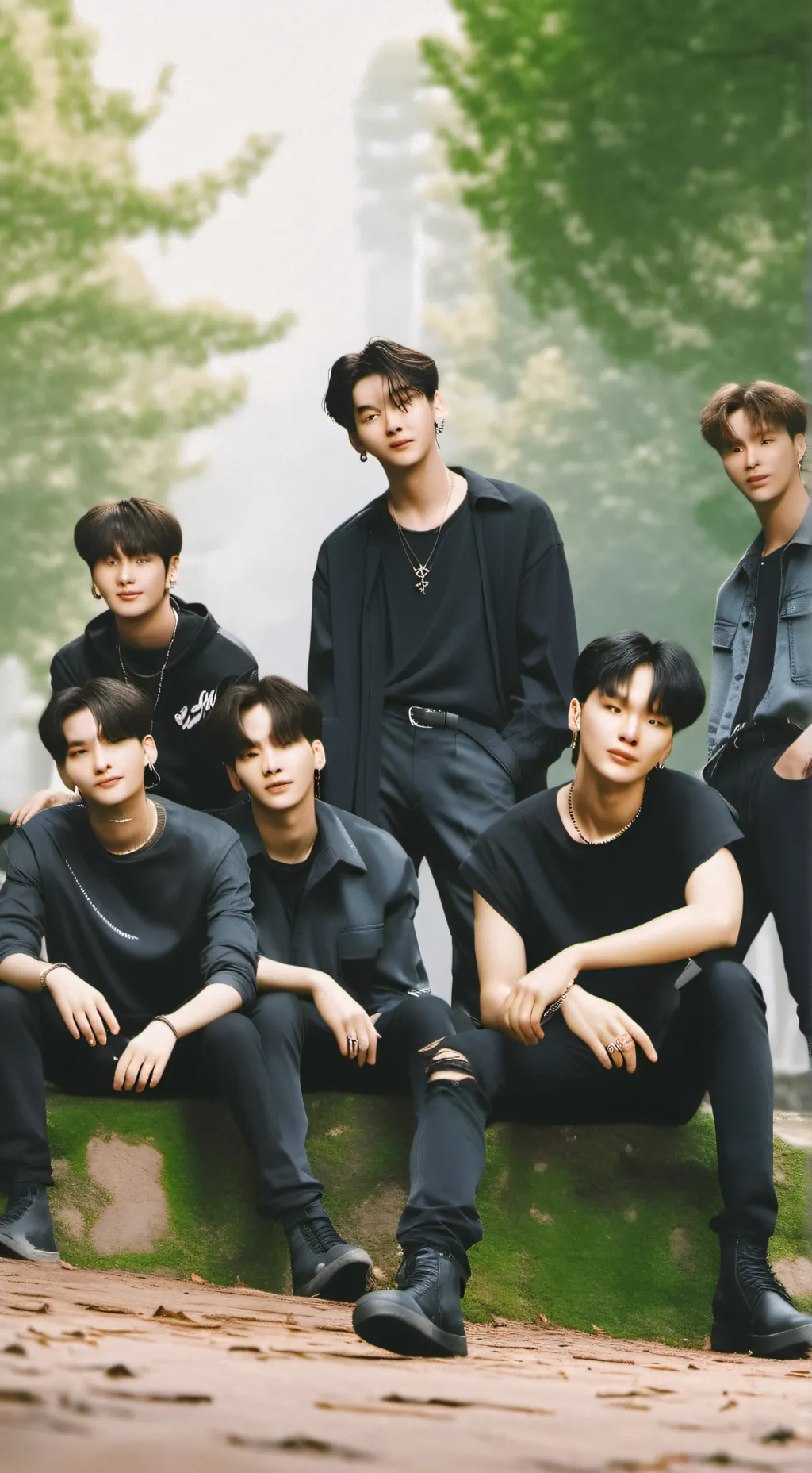 ai character: stray kids background