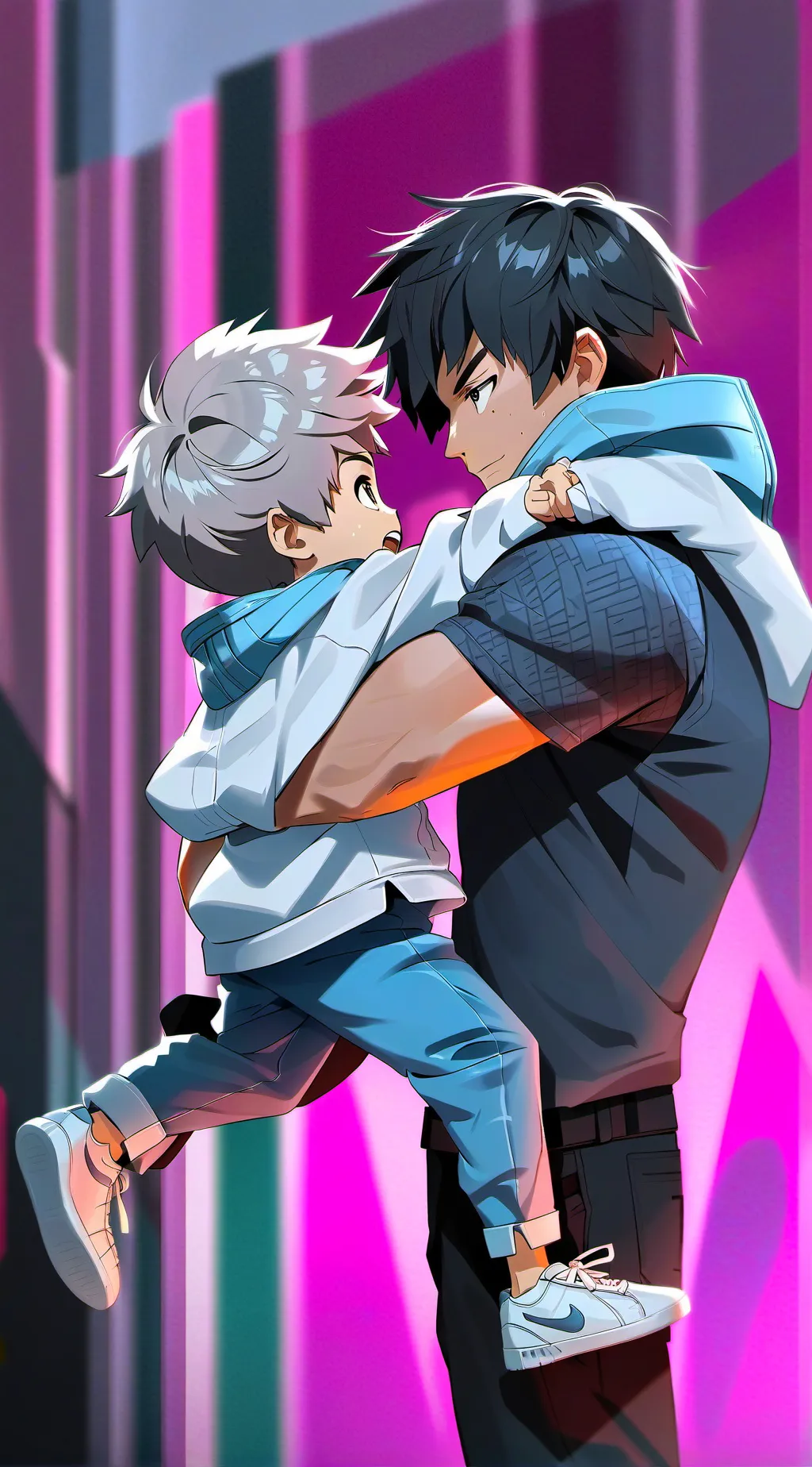 ai character: Oliver (big bro) background