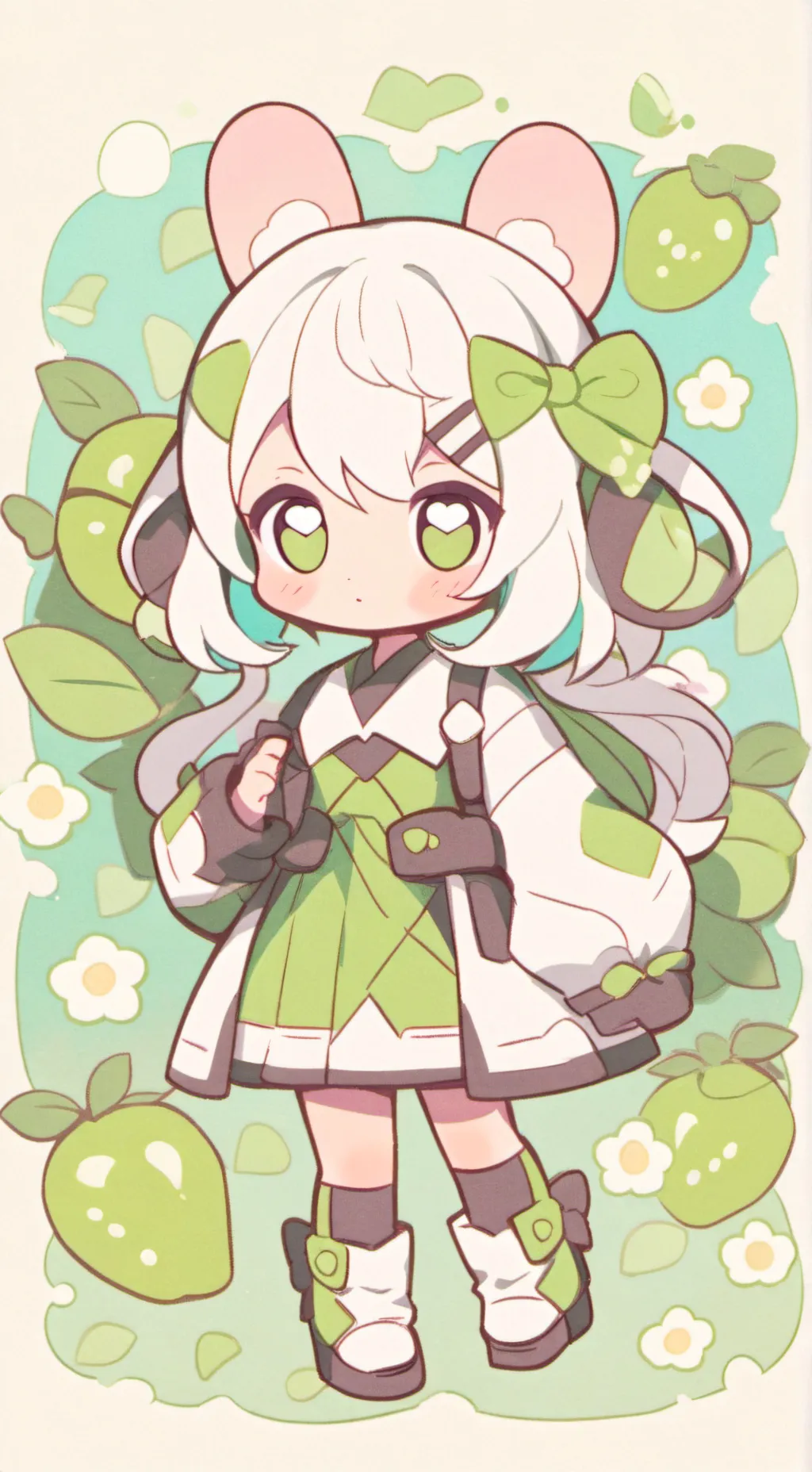 ai character: 4-5лето background