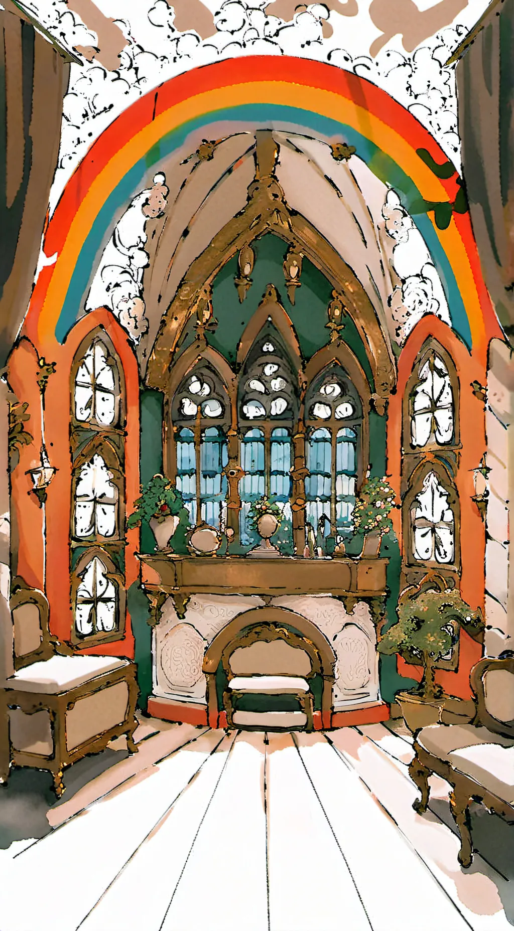 ai character: 🌈GAY TEST🌈 background