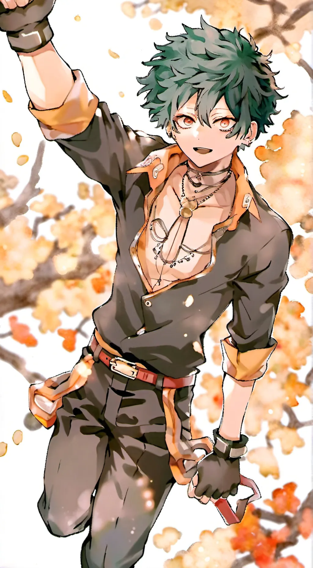 ai character: MHA SLEEPOVER!!! background