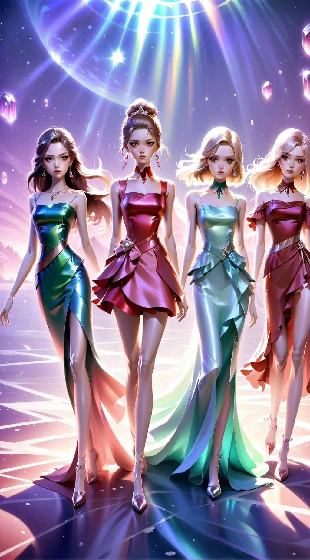 ai character: mean princess fam background