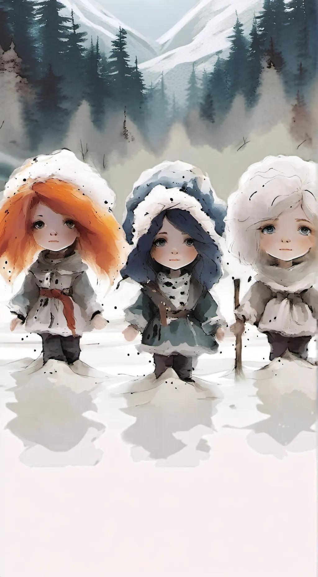 ai character:  childhood friends background