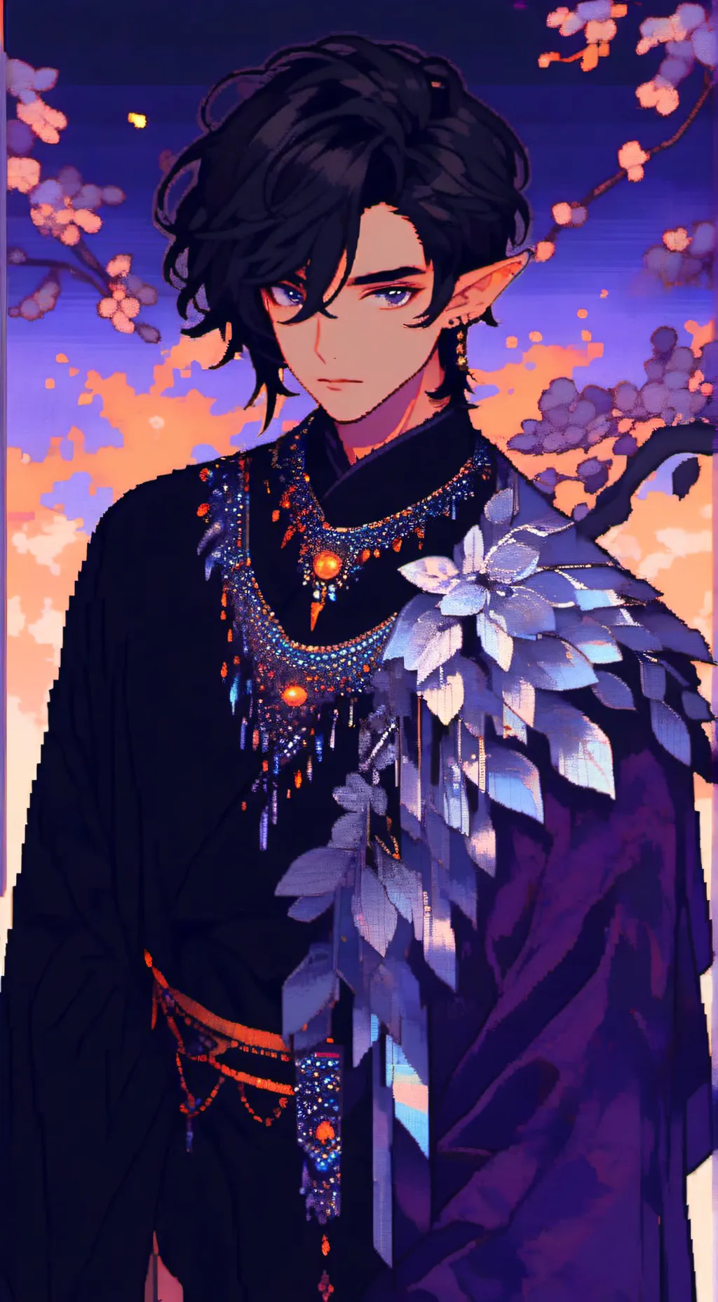 ai character: ☆Prince★Zayren☆ background