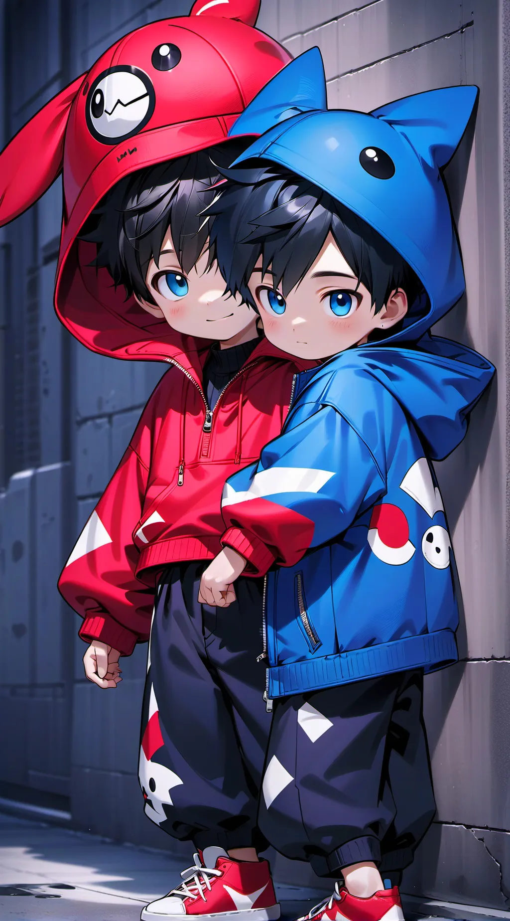 ai character: Brothers background