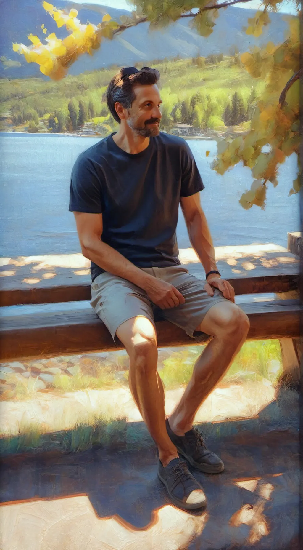 ai character: Tim background