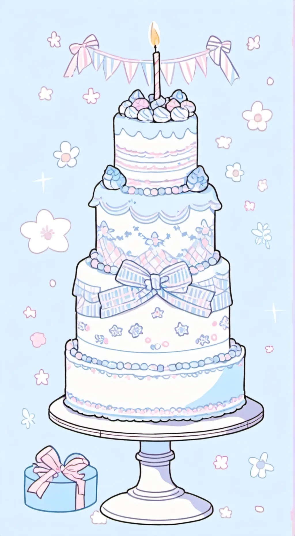 ai character: Todoroki's b-day  background