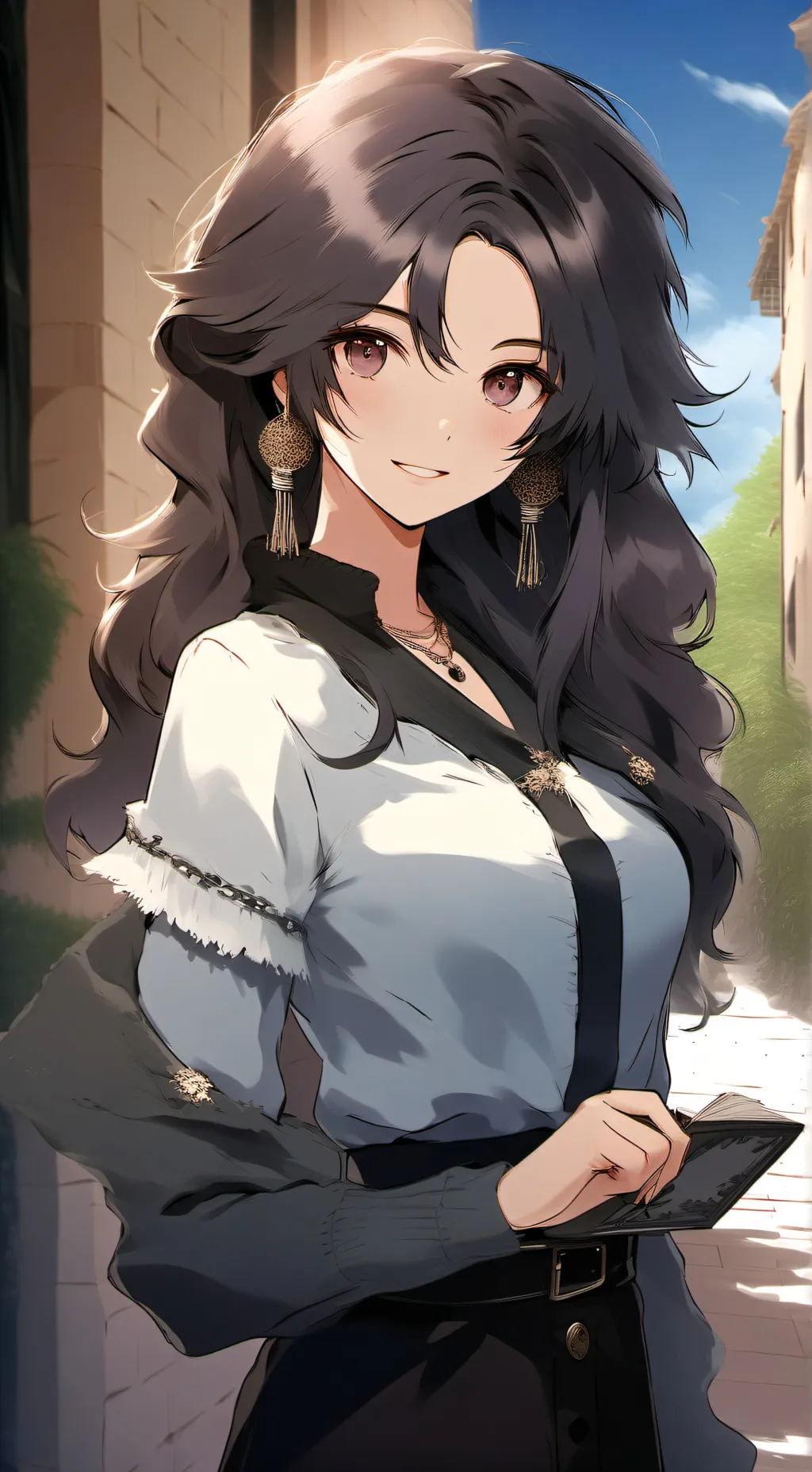 ai character: Julie la kaïd background