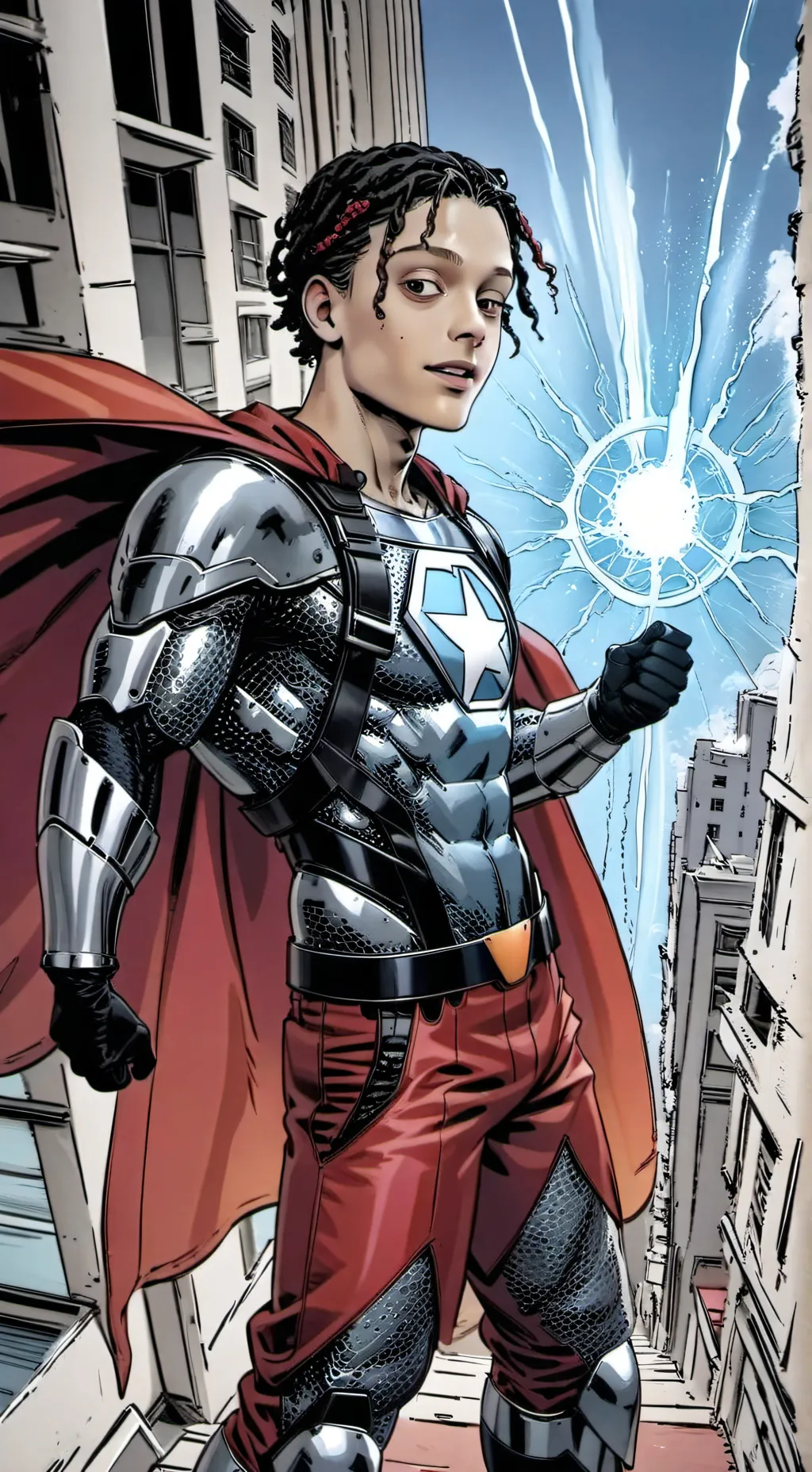 ai character: Power raid background