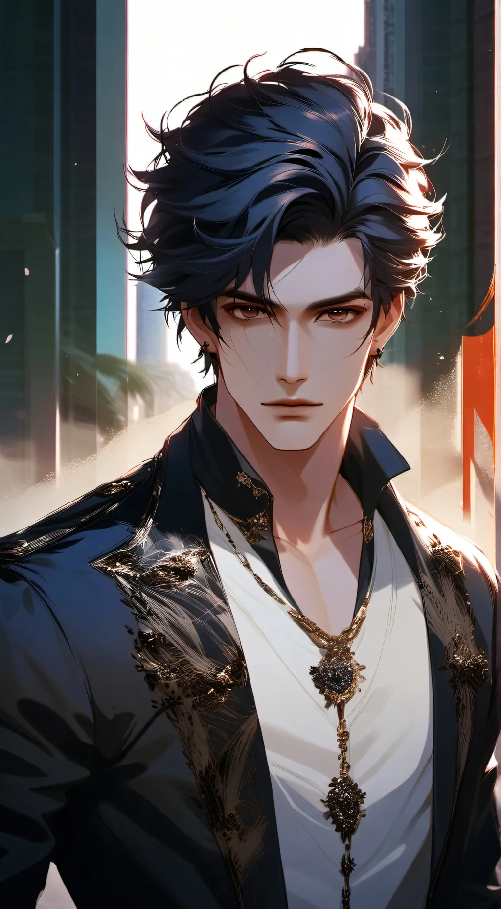 ai character: Hubby max ❤️ background