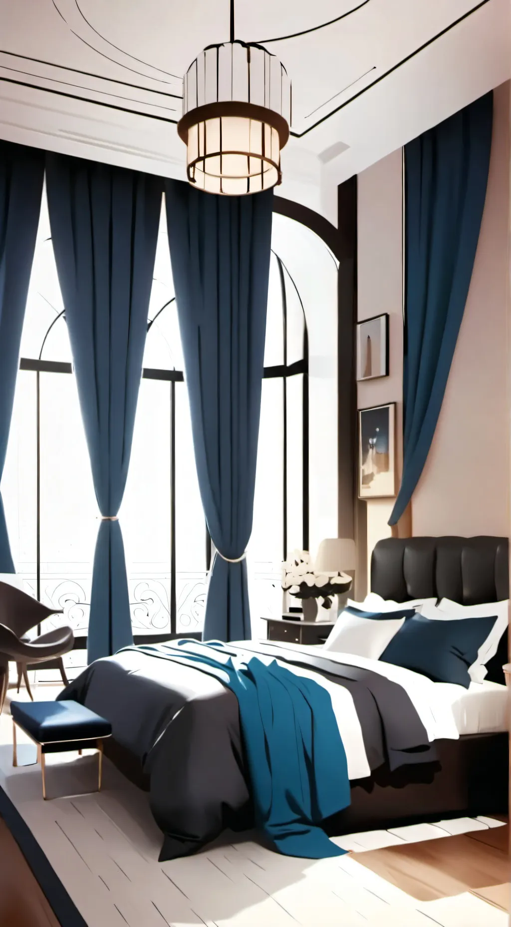 ai character: MHA SLEEPOVER background