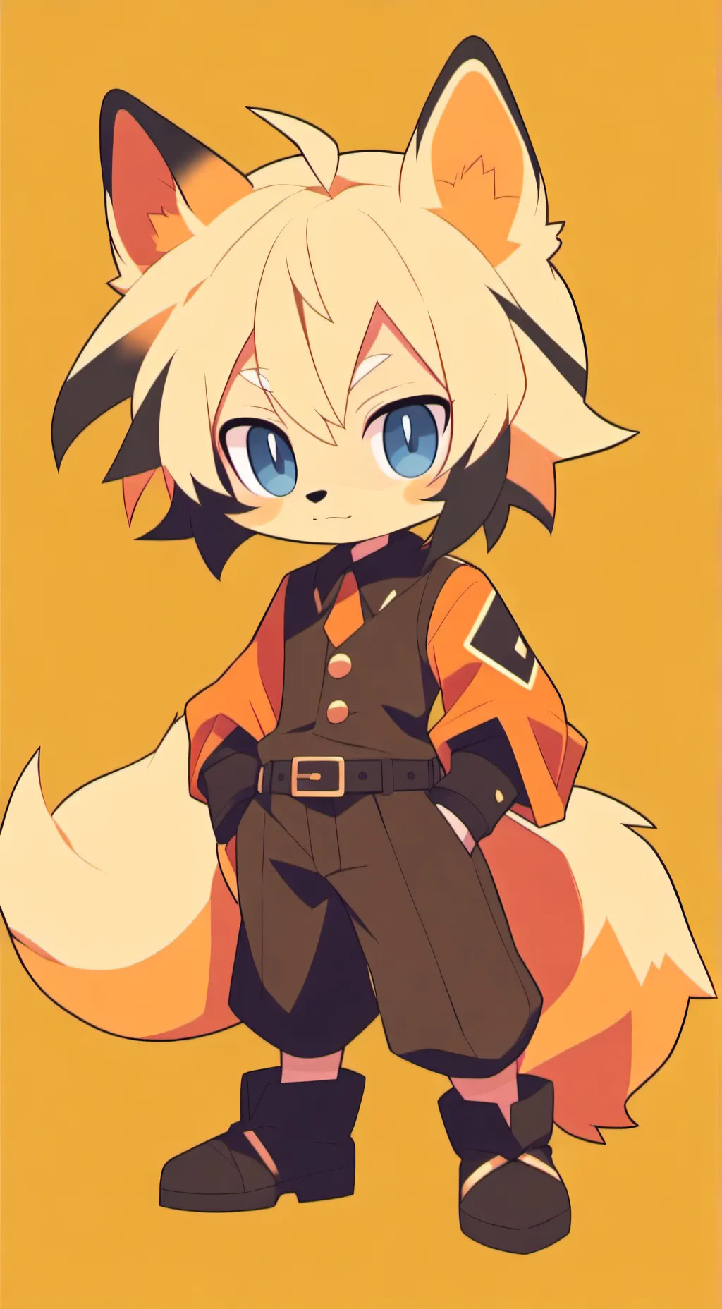 ai character: Tails background