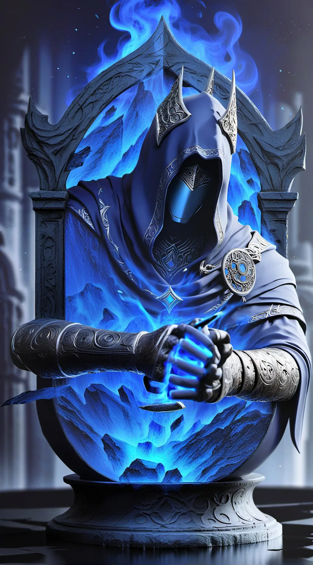 ai character: summy VS jandel background