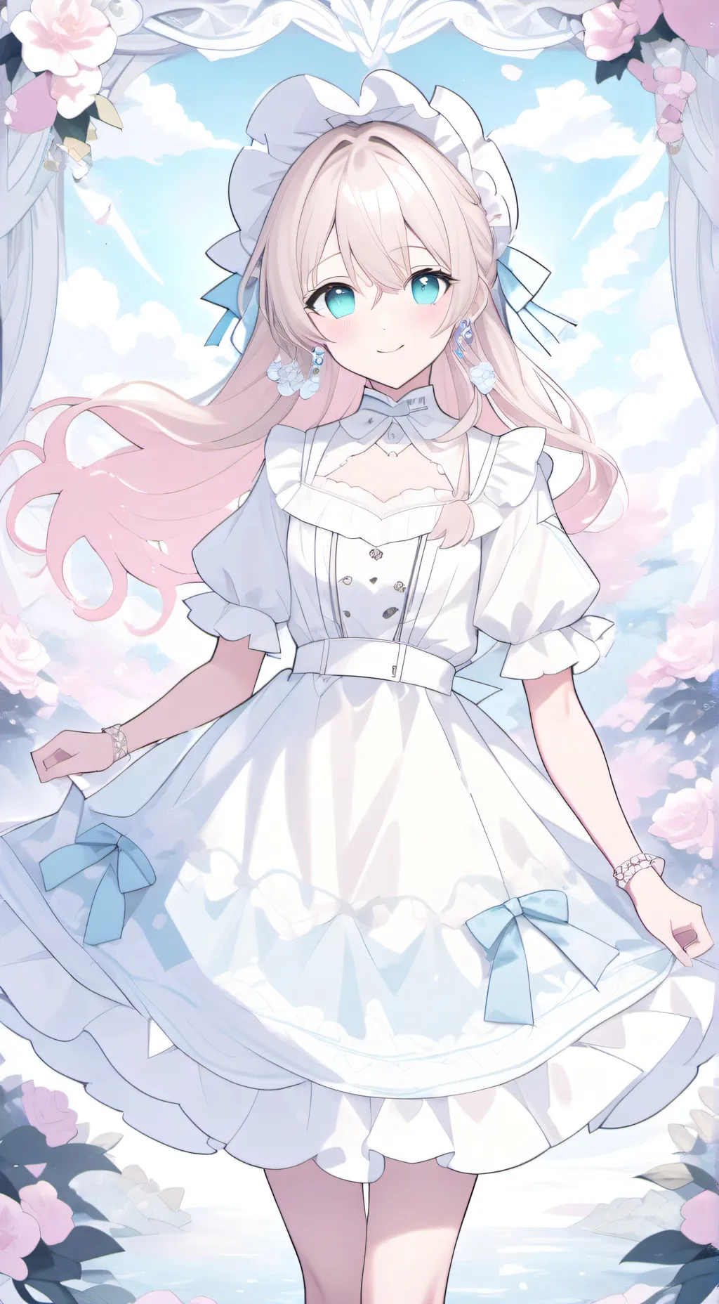 ai character: the trio woman background