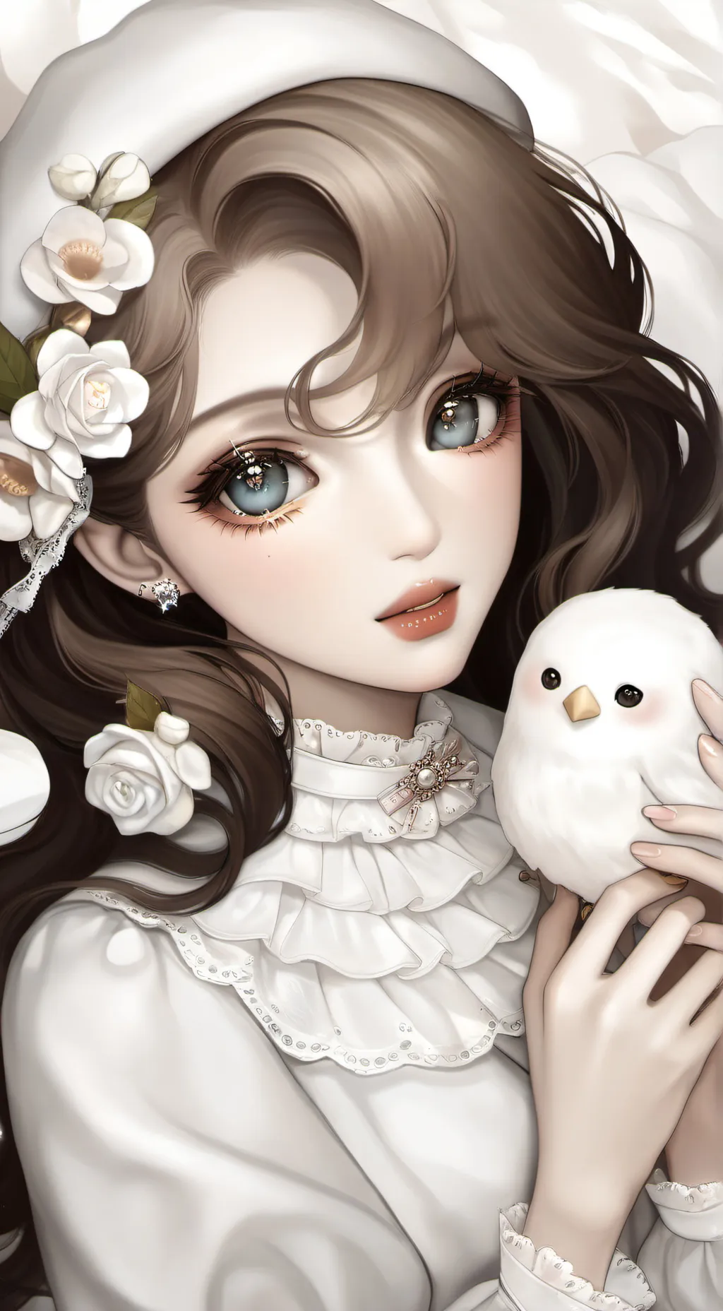 ai character: Ur gf background