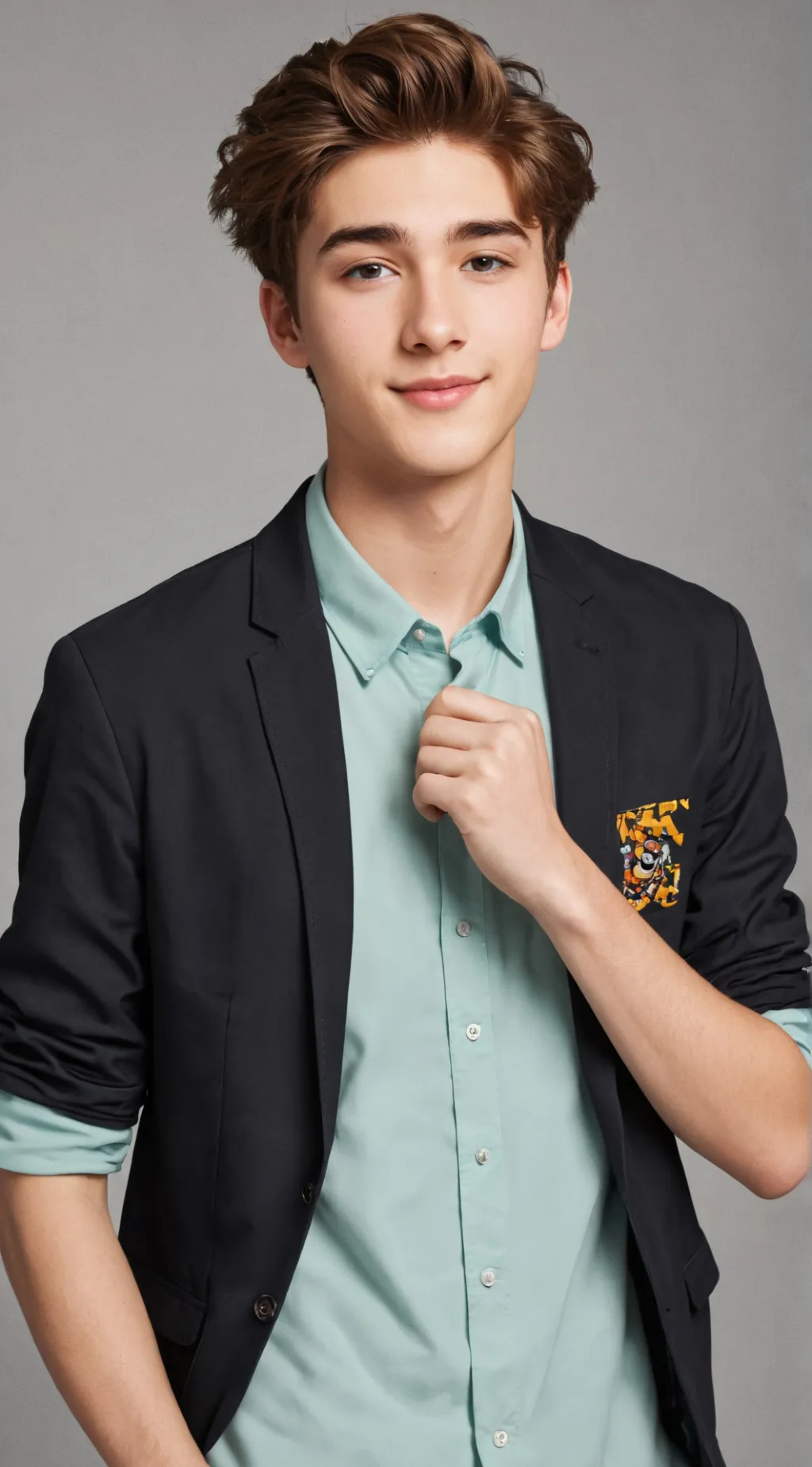 ai character: kyle and Heaven(U) background