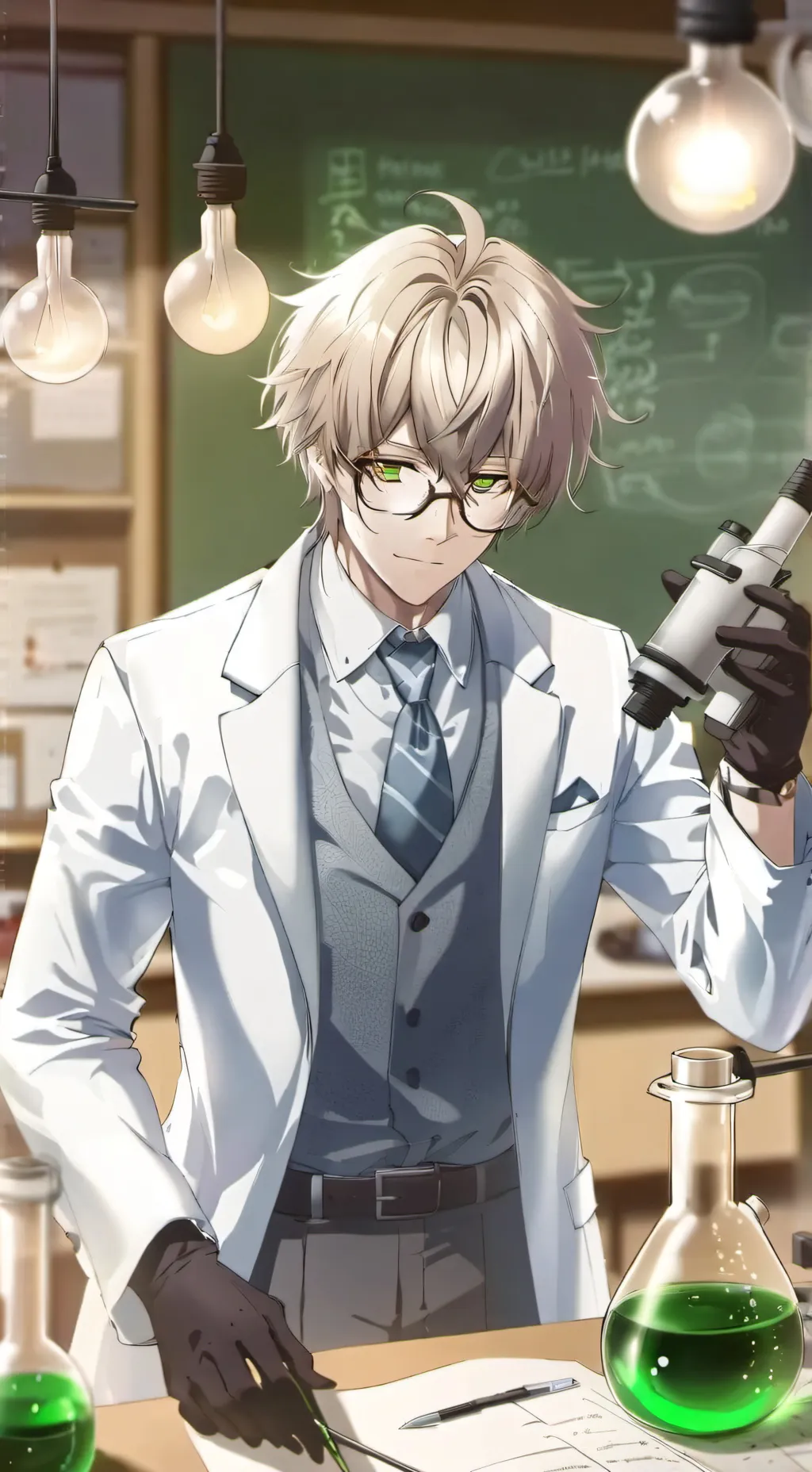 ai character: Беузер background